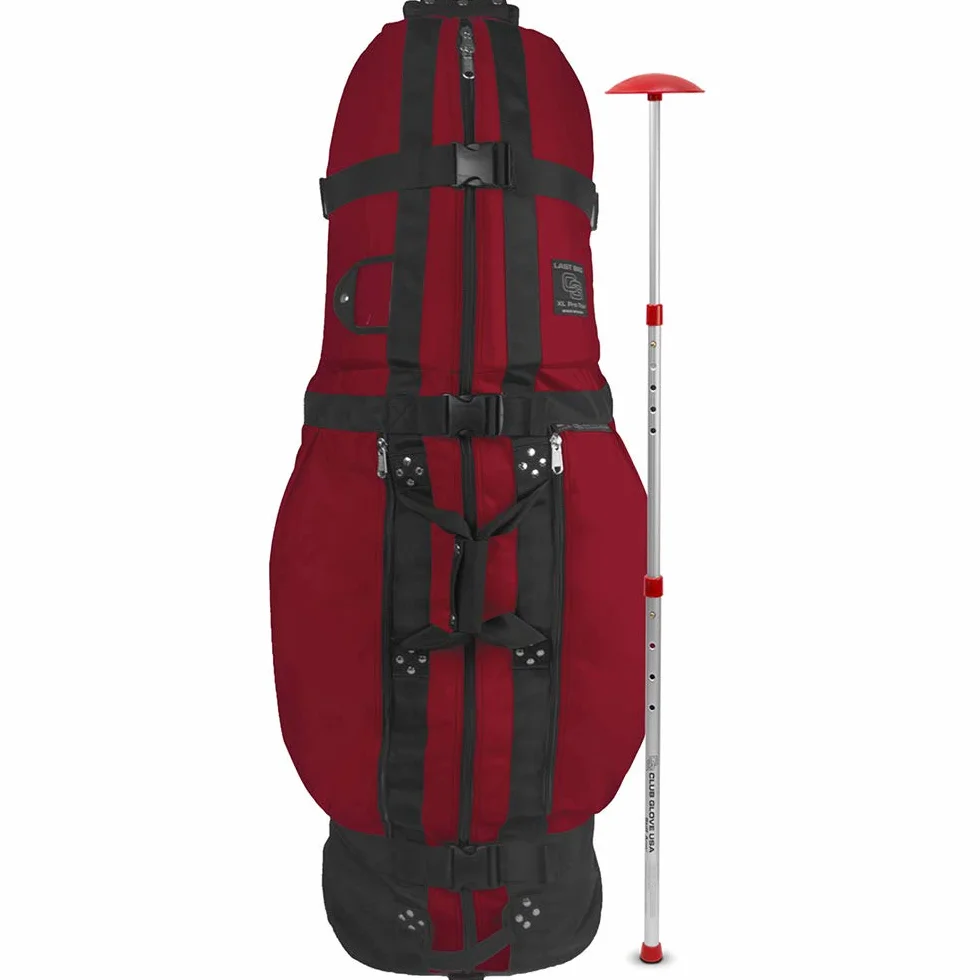 Club Glove Last Bag XL Pro Tour Golf Travel Bag – Borsa da viaggio con ruote inclusa protezione per racchette