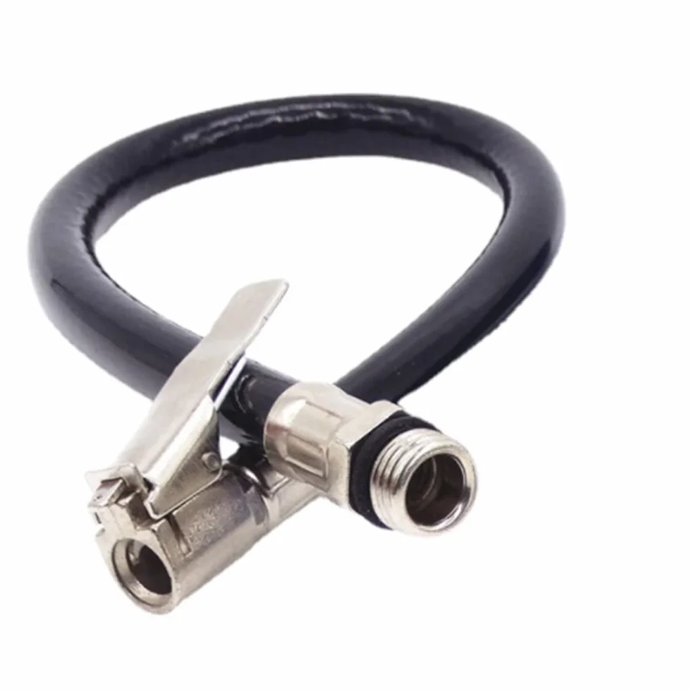 Tubo flessibile per gonfiaggio pneumatici per moto e auto (37,5 cm, colore immagine)