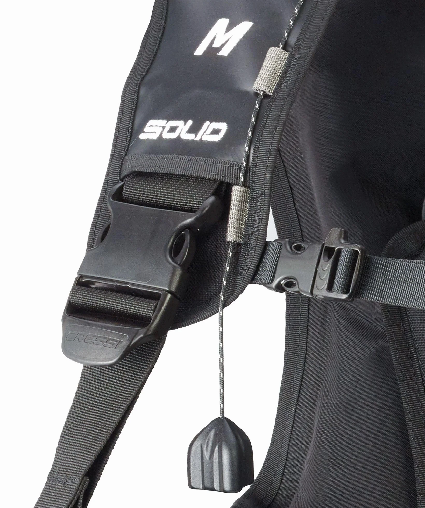 Cressi Solid Bcd Dive Center Edition Giubbotto Immersioni Assetto Variabile GAV Nero Unisex Adulto