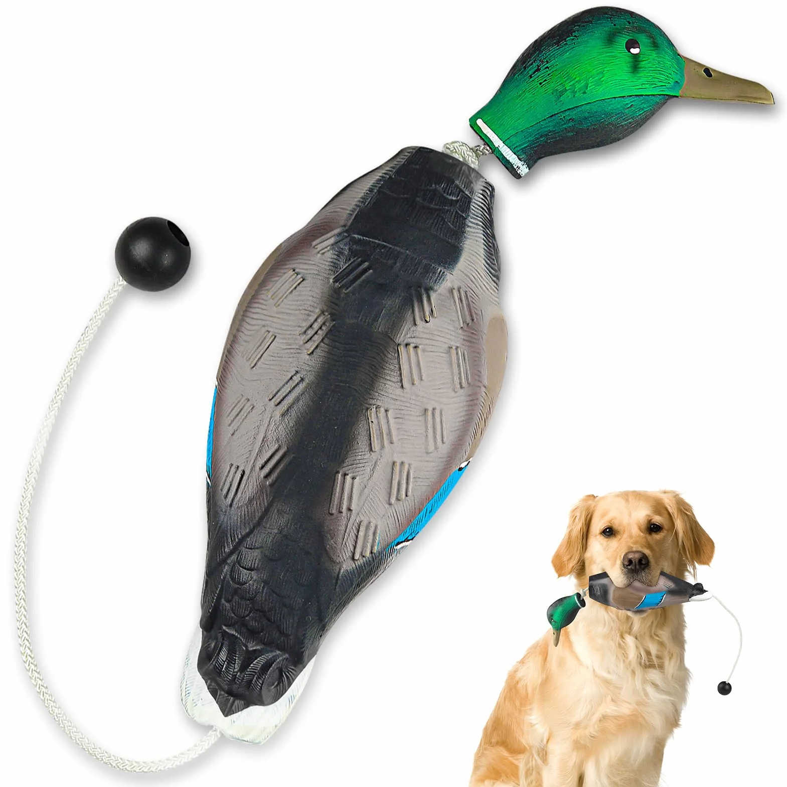 ARCHEREST Dead Duck Dummy Bumper per caccia retriever addestramento cane galleggiante