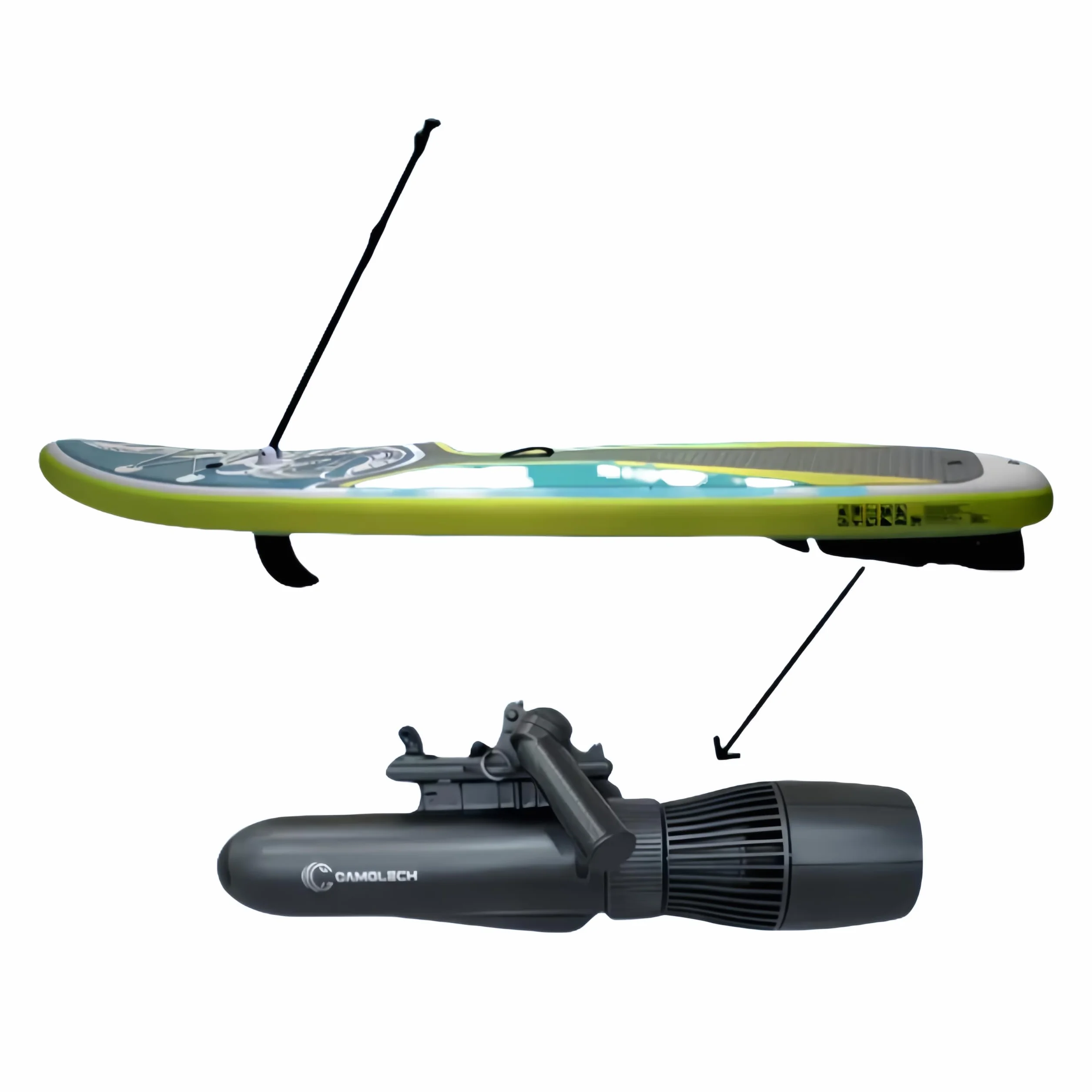 Camolech 700W Scooter Elettrico Subacqueo 40M Immersioni Libere Snorkeling Marino Motore Brushless Batteria Rimovibile 60 Minuti Piscina 16000mAh