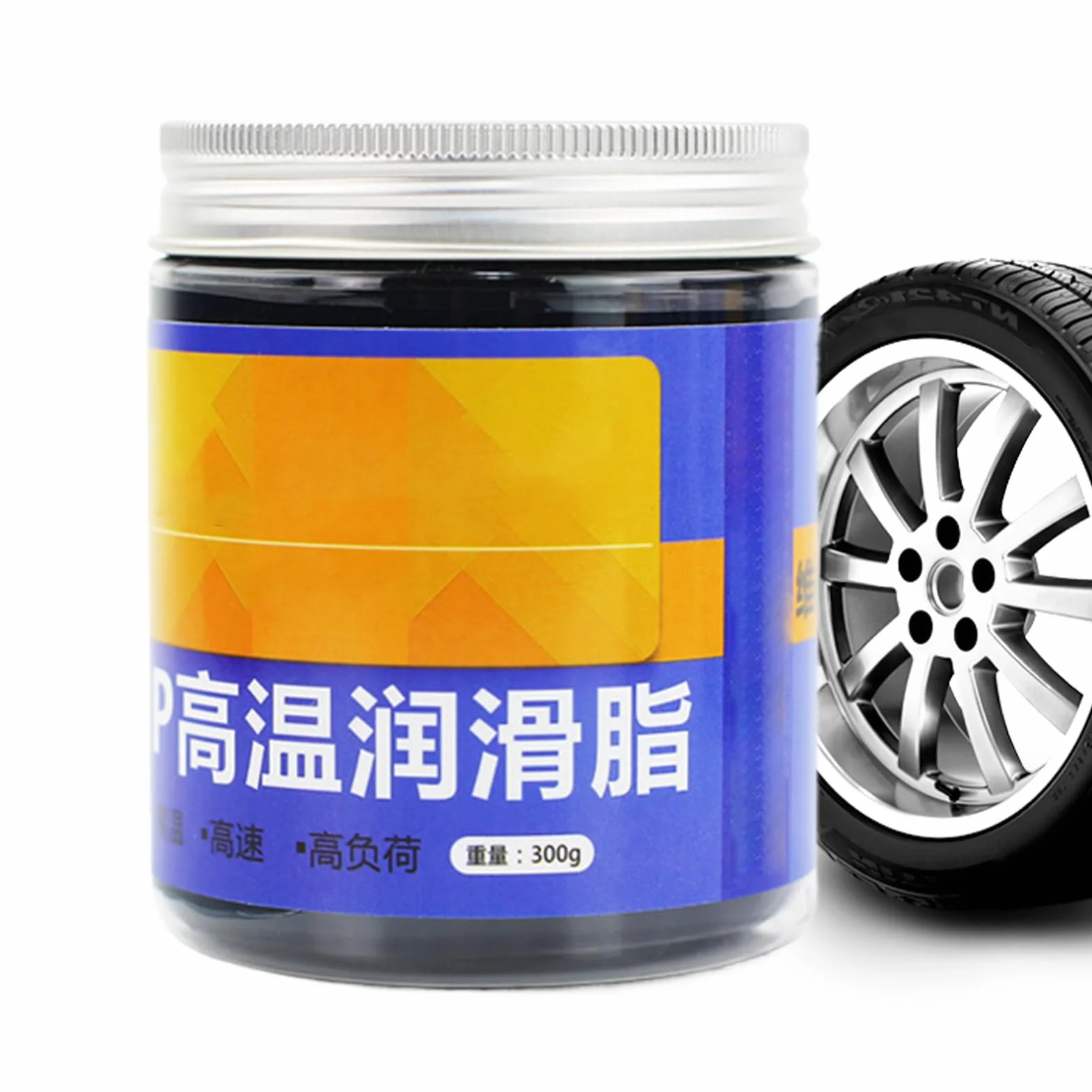 Grasso per Cuscinetti ad Alta Velocità 300g Lubrificante Alta Temperatura per Motori Catene Freni