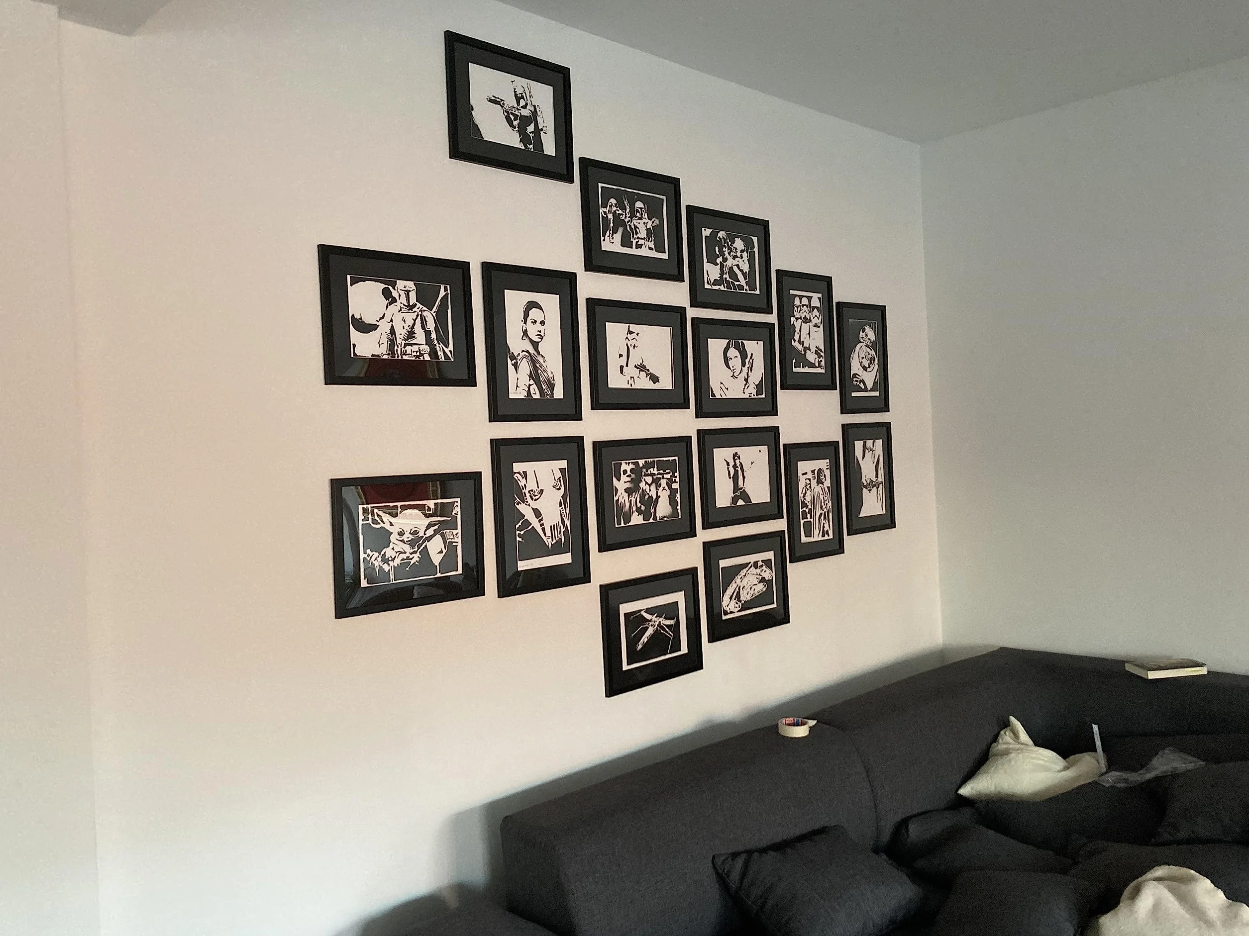 Angus Autentici Graffiti Fatti a Mano Poster Musica Quadro Moderno Decorazione Parete Regalo