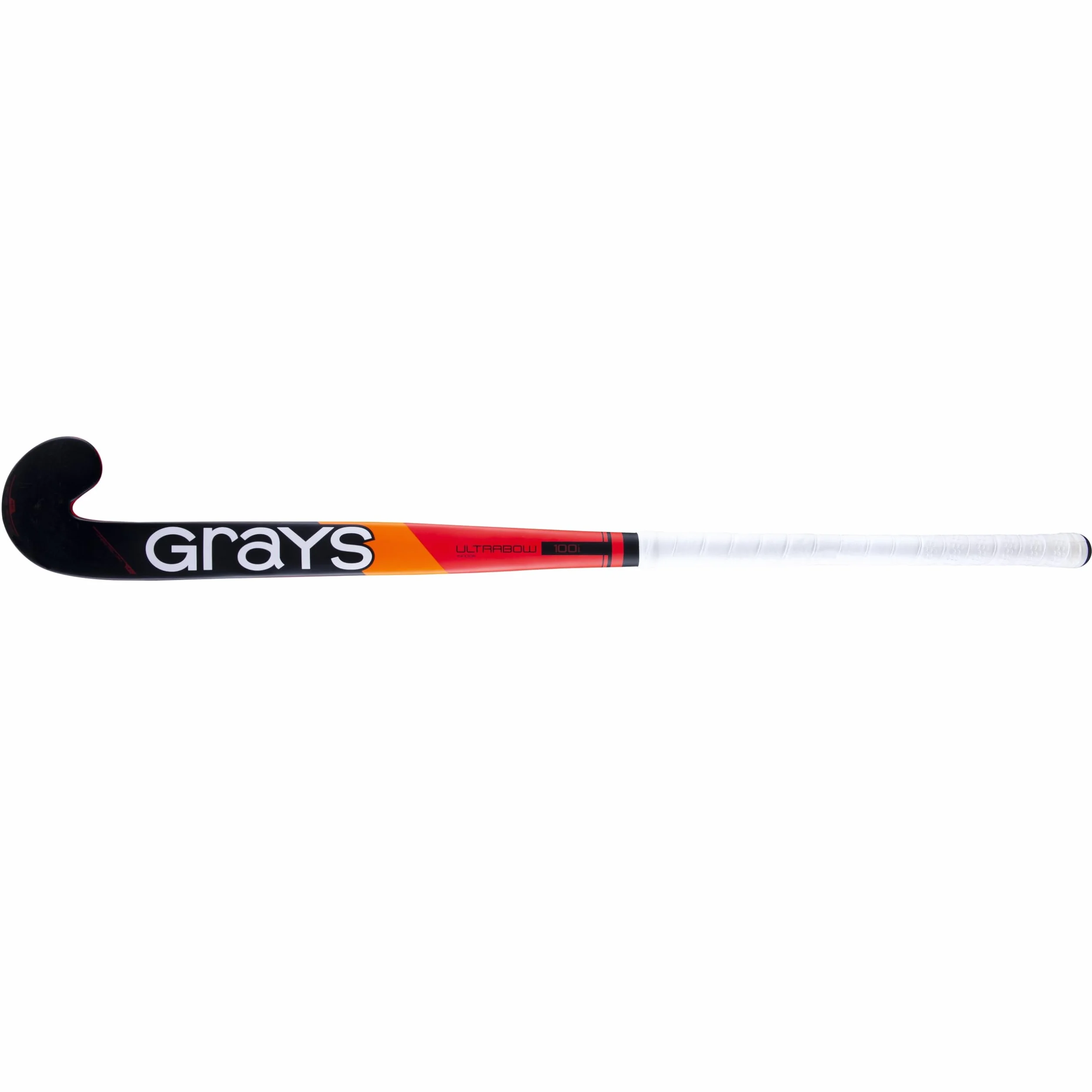 GRAYS Stick Hockey 100i Ultrabow Indoor Nero/Rosso Bastone Hockey Sala
