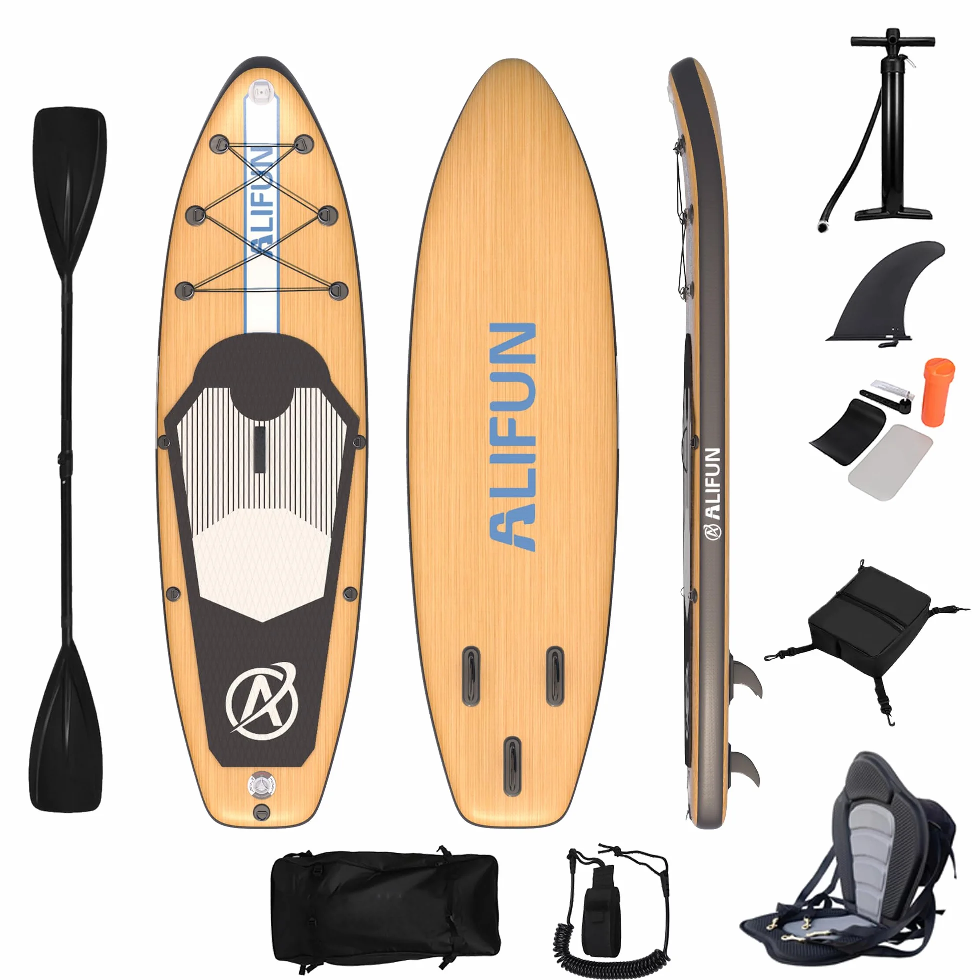 ALIFUN Stand Up Paddle Board SUP Gonfiabile 300/320 cm 200kg 6 Zoll