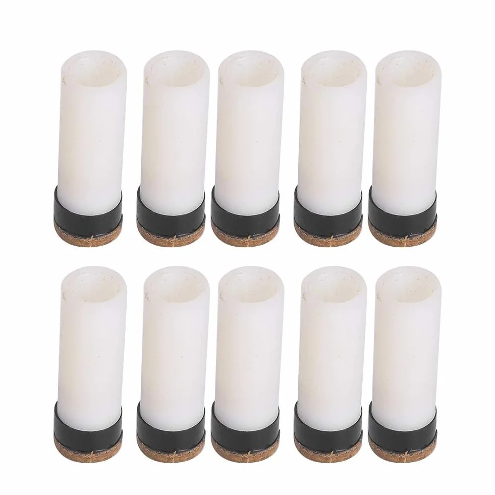Agatige Punte per Stecche da Biliardo 10-13 mm, 10 Pezzi Ricambio a Vite