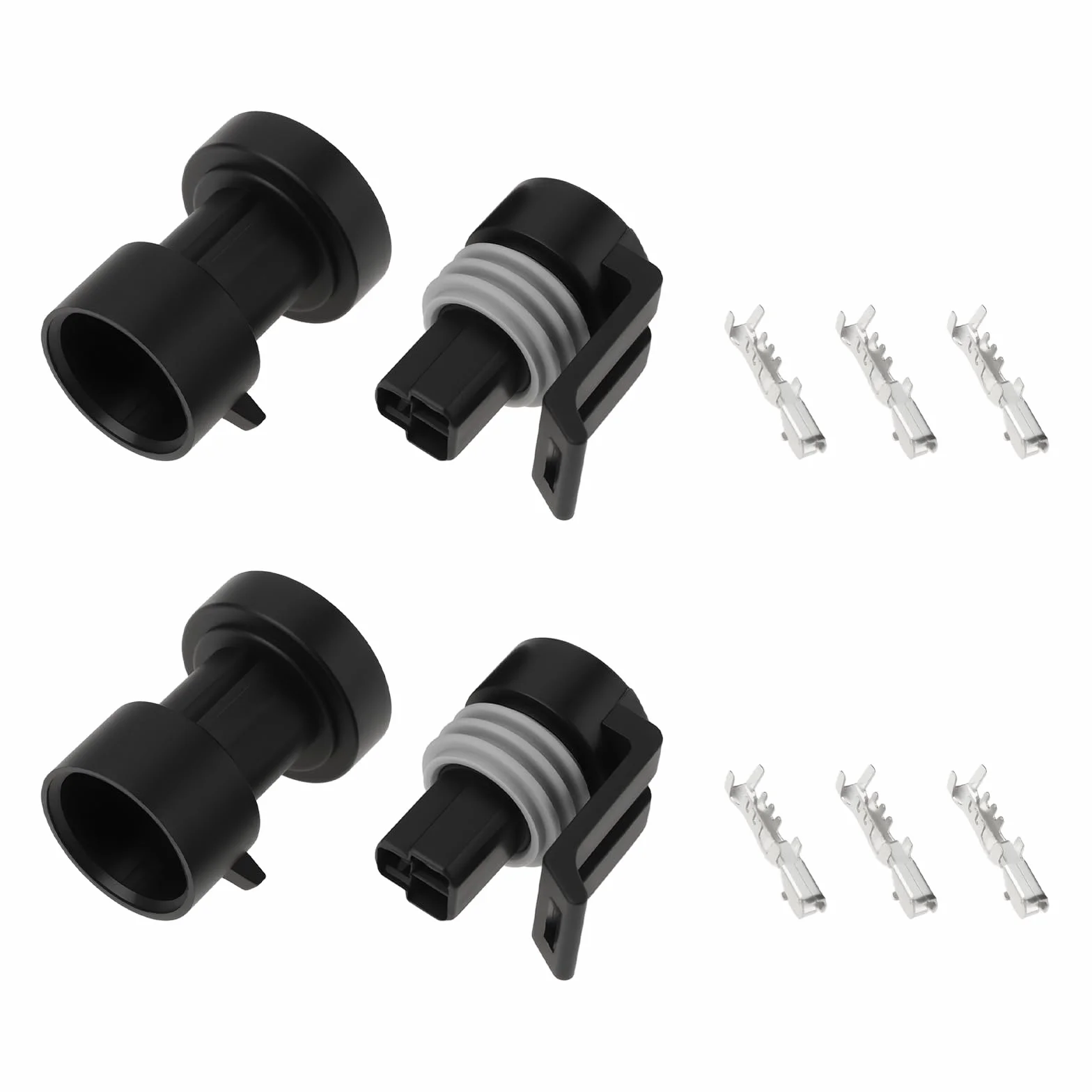 4 connettori maschio femmina a 3 pin per sensore di pressione olio carburante, 12110192