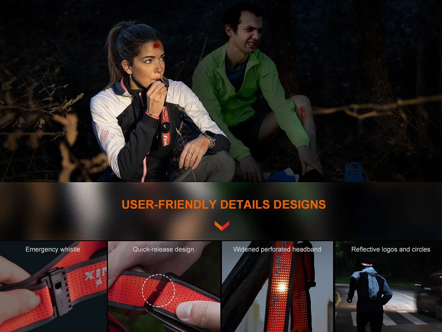 Fenix HM65R-T v2.0 Torcia da testa ricaricabile 1600 lumen 170 m 300 ore