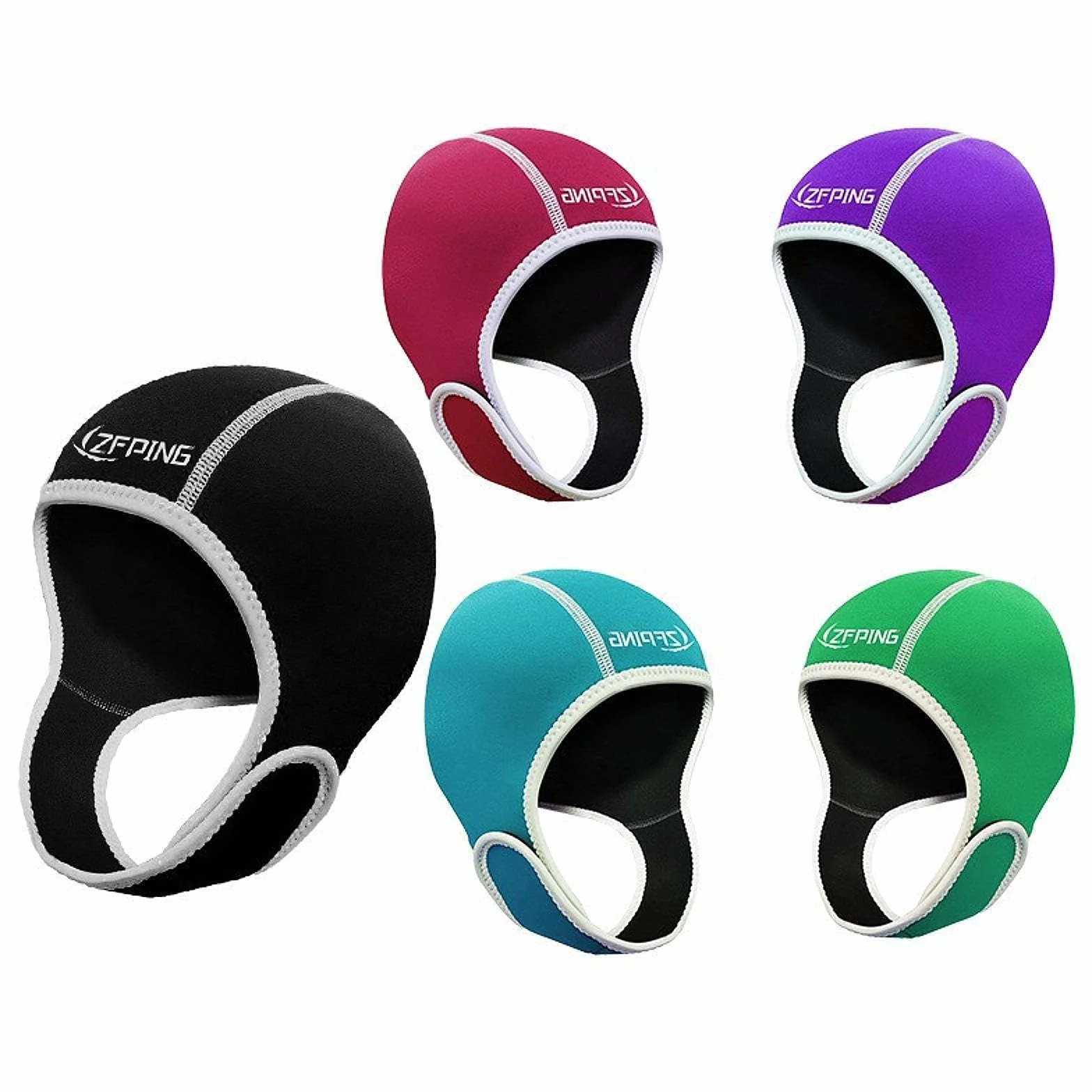 Cappello da Surf con Cappuccio in Neoprene 3mm Impermeabile per Immersioni
