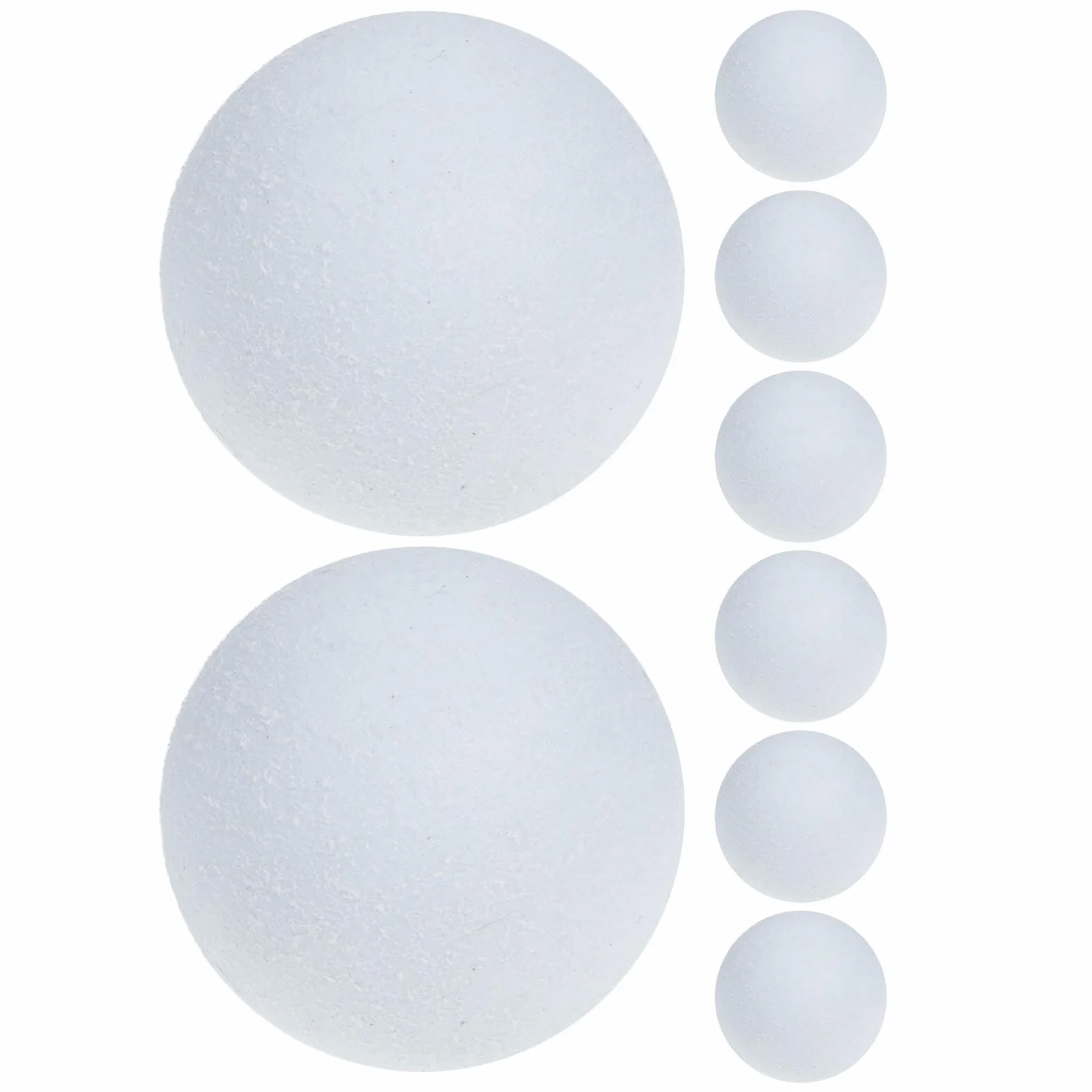 SUPVOX Set 8 Palline da Calcio Balilla 36 MM Bianche ABS Sostitutive per Gioco da Tavolo