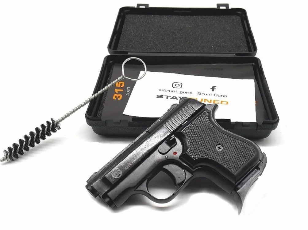 Pistola Bruni a salve 315 auto nera calibro 8 mm