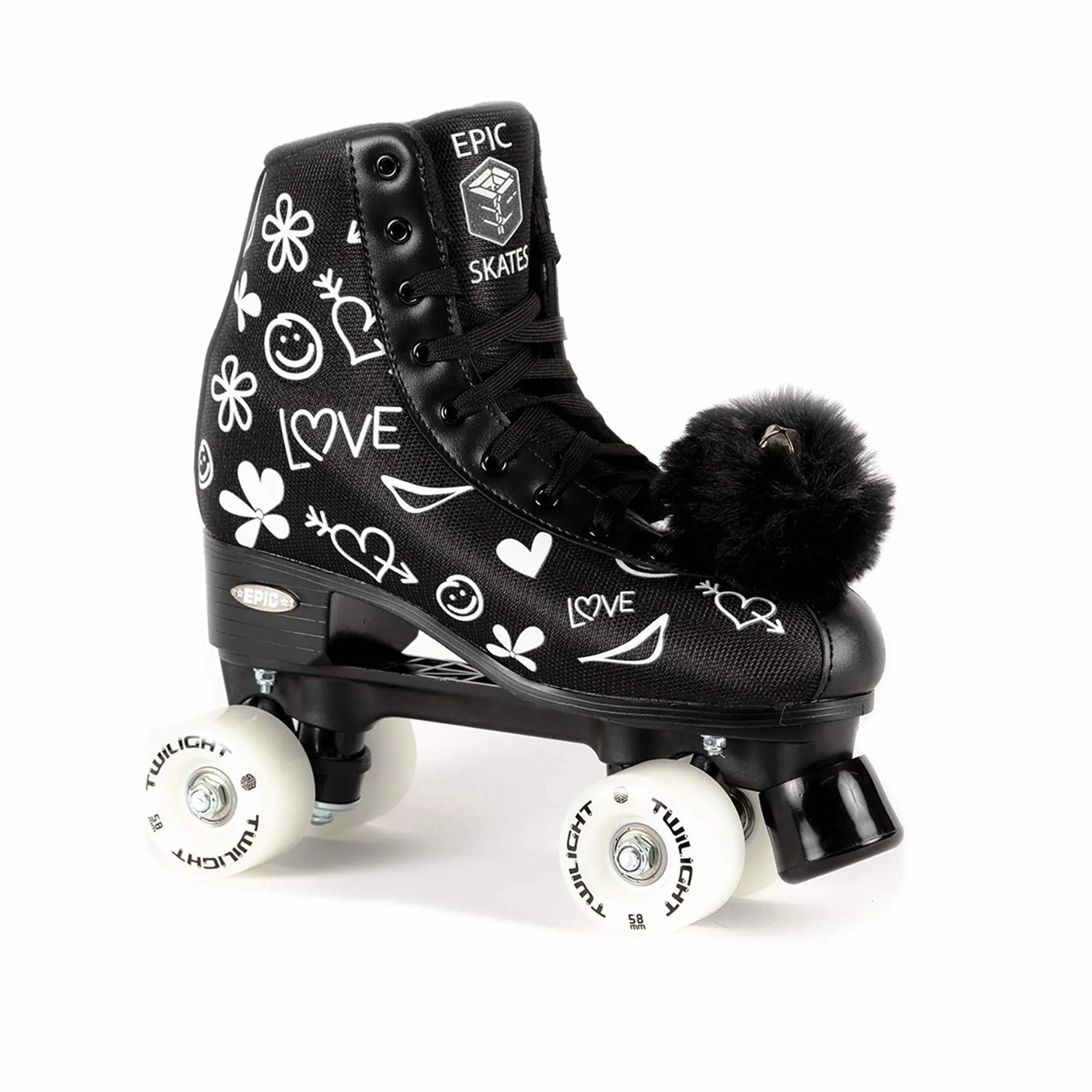 Epic Skates Womens Luv Quad Roller Skates