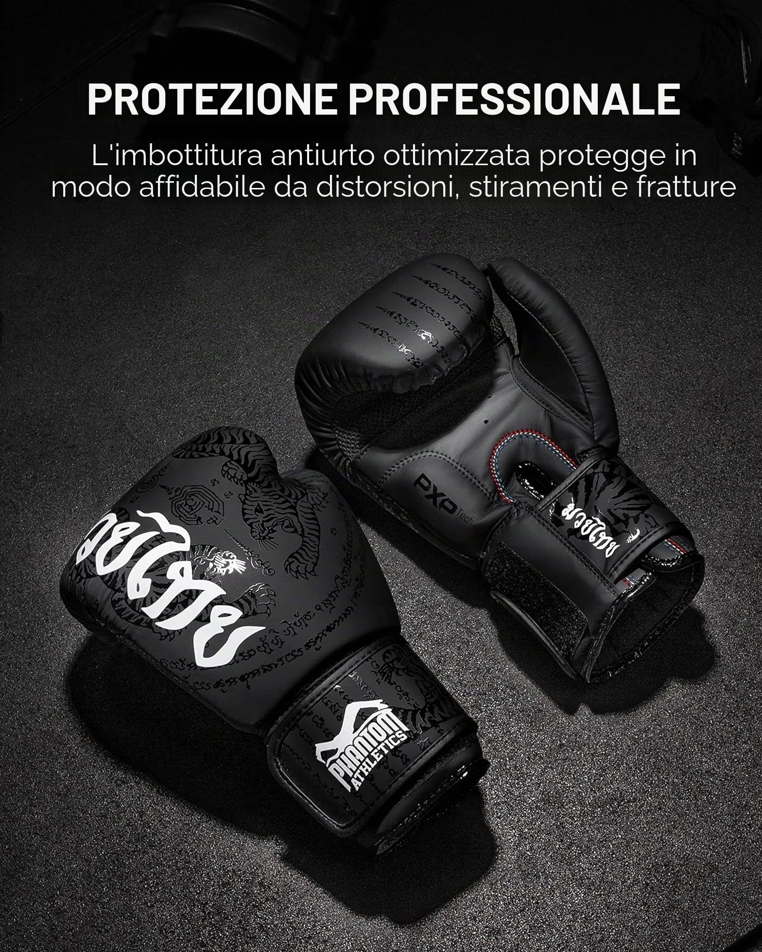 Phantom Guanti da boxe APEX MMA Muay Thai 10 oz Uomo