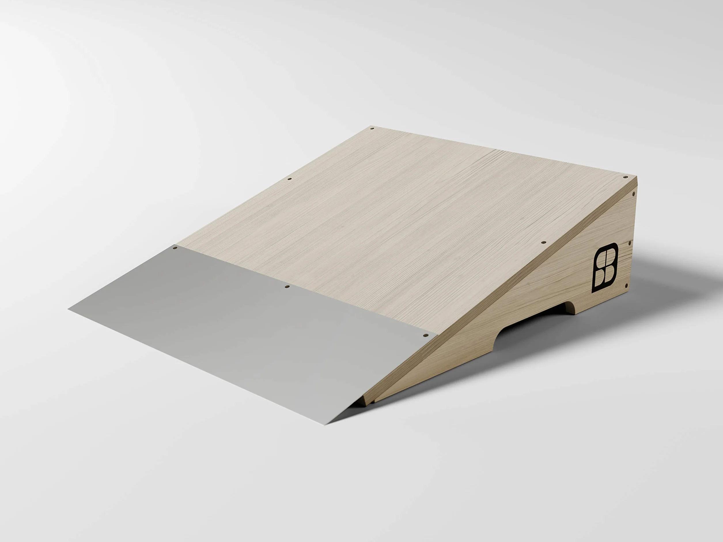 Kicker Ramp Street Skate Set per Giardino Viale Accesso Skateboard BMX Scooter Legno Durevole Rampa Jump Trick Principianti Avanzati