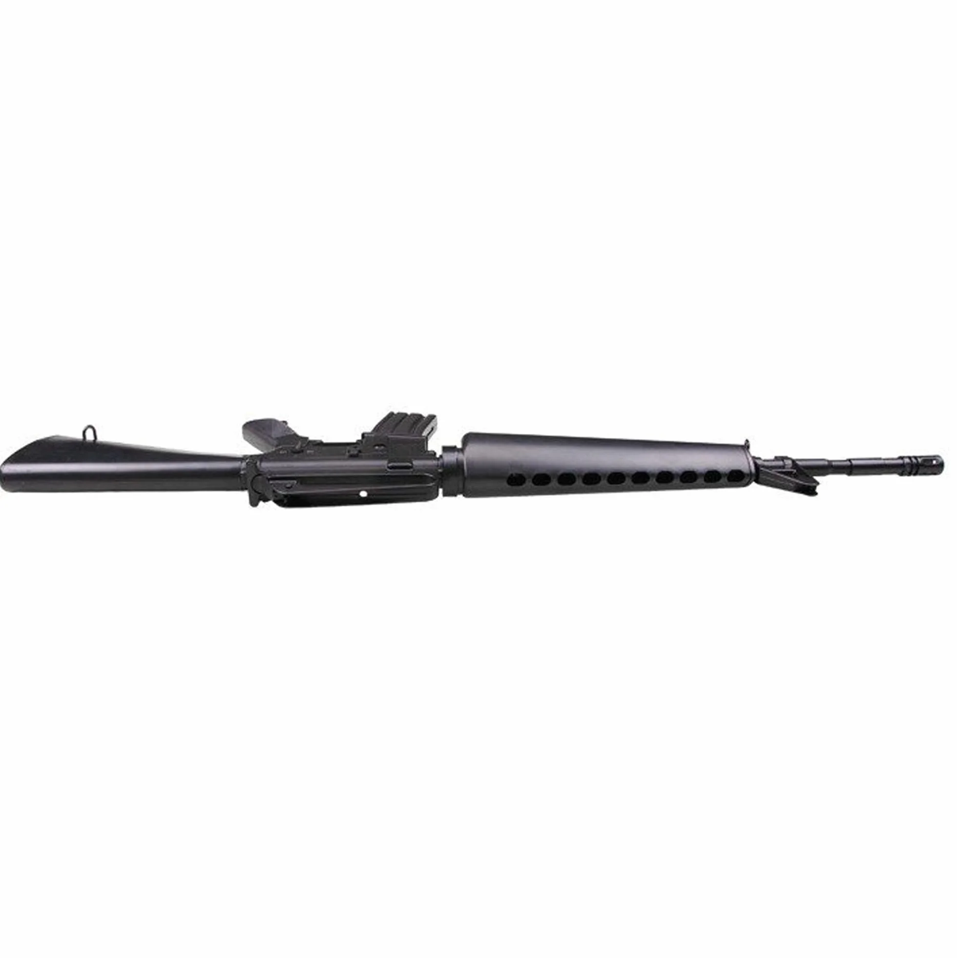 Fucile Airsoft M16-A2 Molla Singolo Plastica Alta Resistenza Nero 0,5 Joule