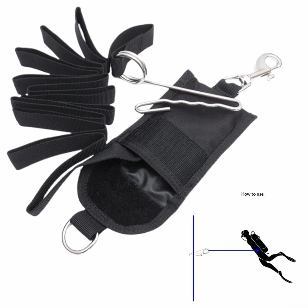Garvin Jon Line Set 200cm immersioni subacquee Deco corrente gancio