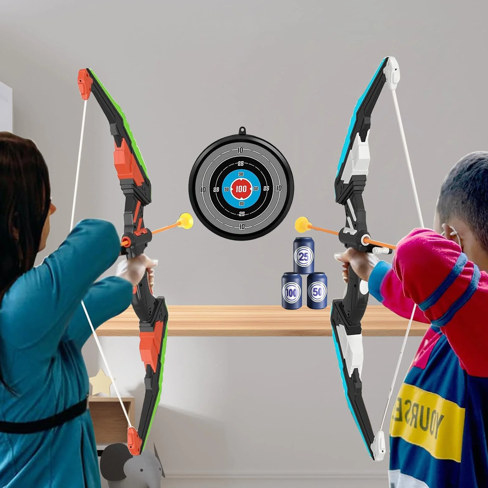 Set Arco e Frecce Tiro con l'Arco Giochi Sportivi All'Aperto Regali
