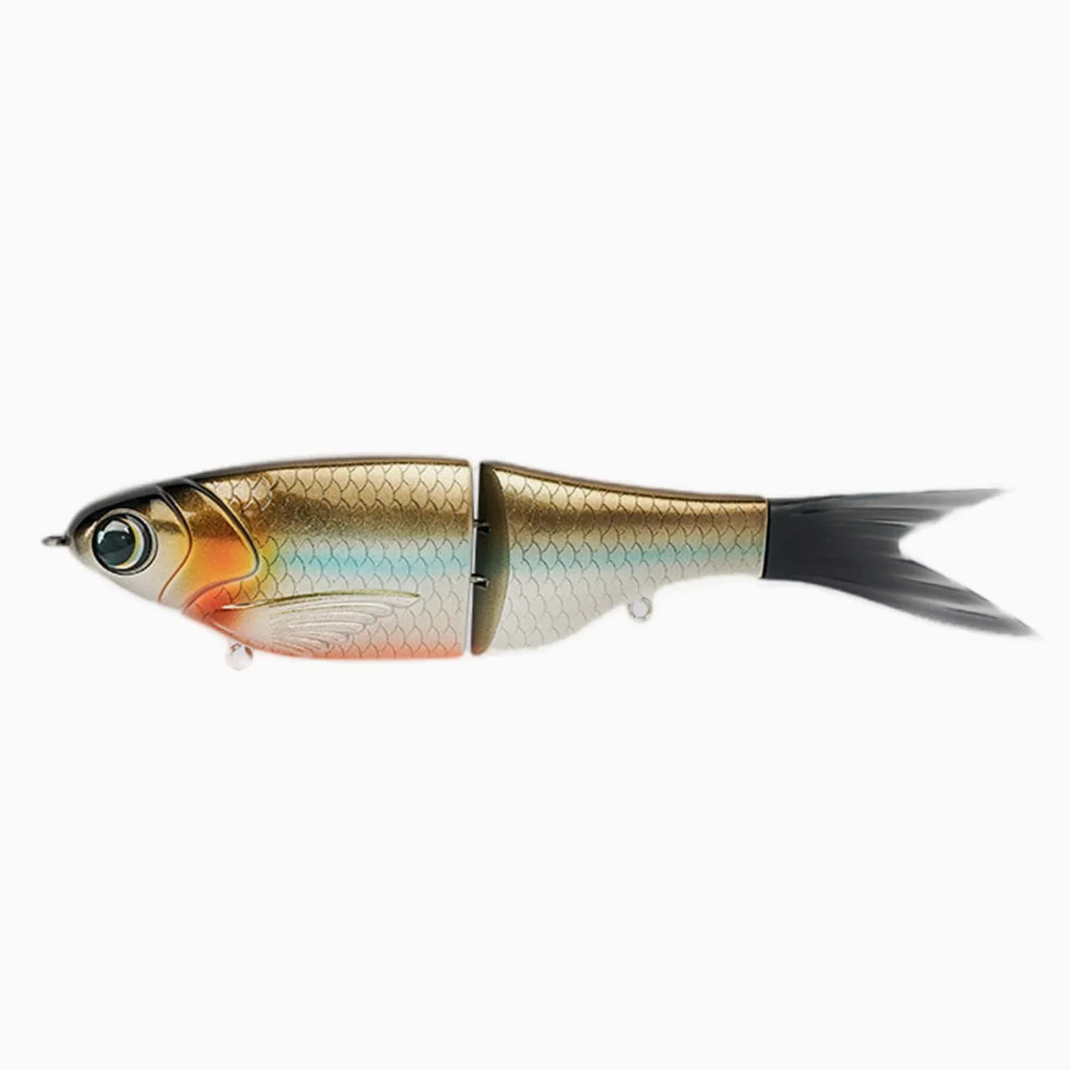 Esche per Pesci Triplo Esche per Nuoto in Acqua e salata Ami da Pesca Affondamento Lento Swimbaits snodati Multipli Pesca Multi snodabile