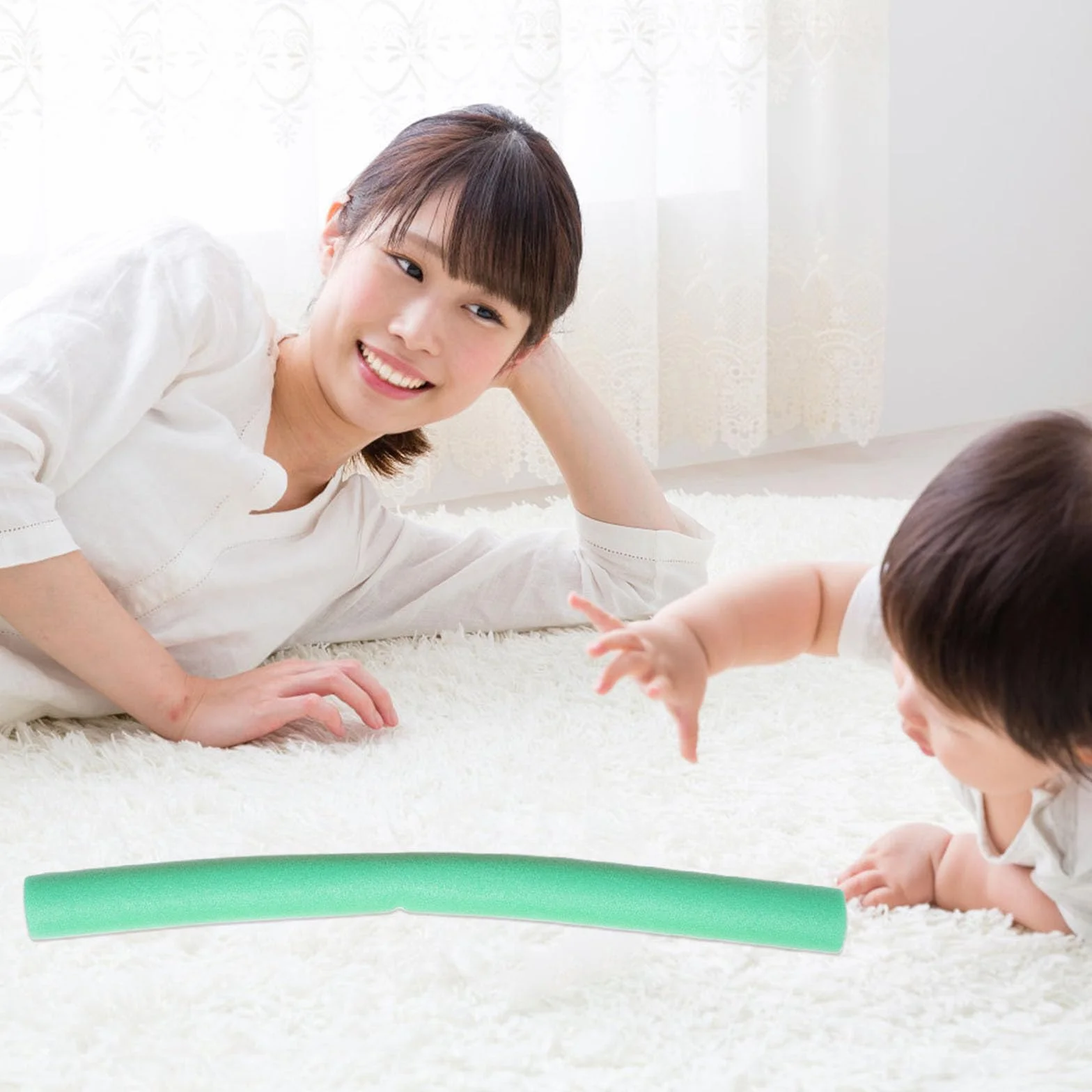 Toddmomy Bastoni in Spugna Leggeri per Giochi All'aperto, Bastoni da Staffetta per Bambini