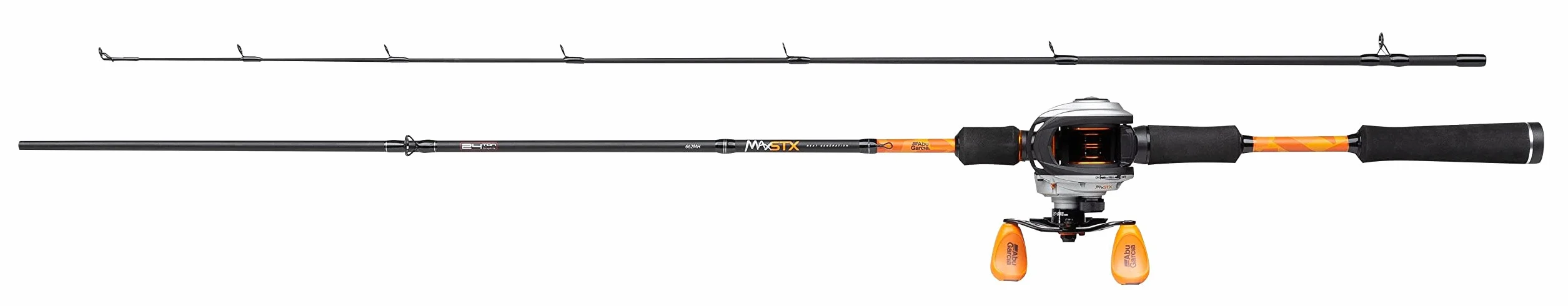 Abu Garcia MAX STX Casting Rute und Bait Cast Rollen Combo - Baitcasting Setup für das Raubfischangeln - Hecht, Barsch, Luccioperca