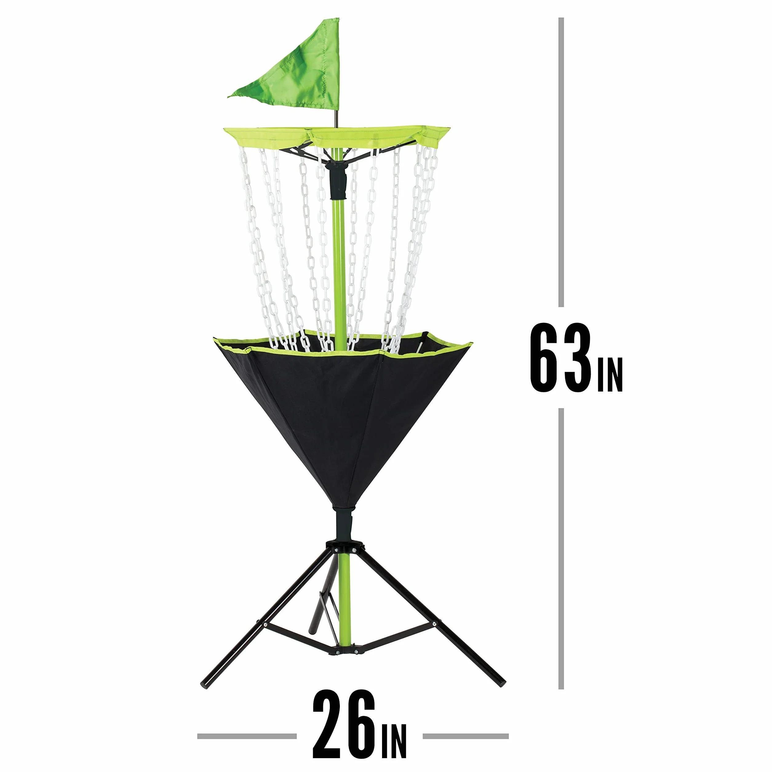 Franklin Sports Cesti da Golf a Disco, Bersaglio da Golf Portatile con Catene, Attrezzatura per Percorsi