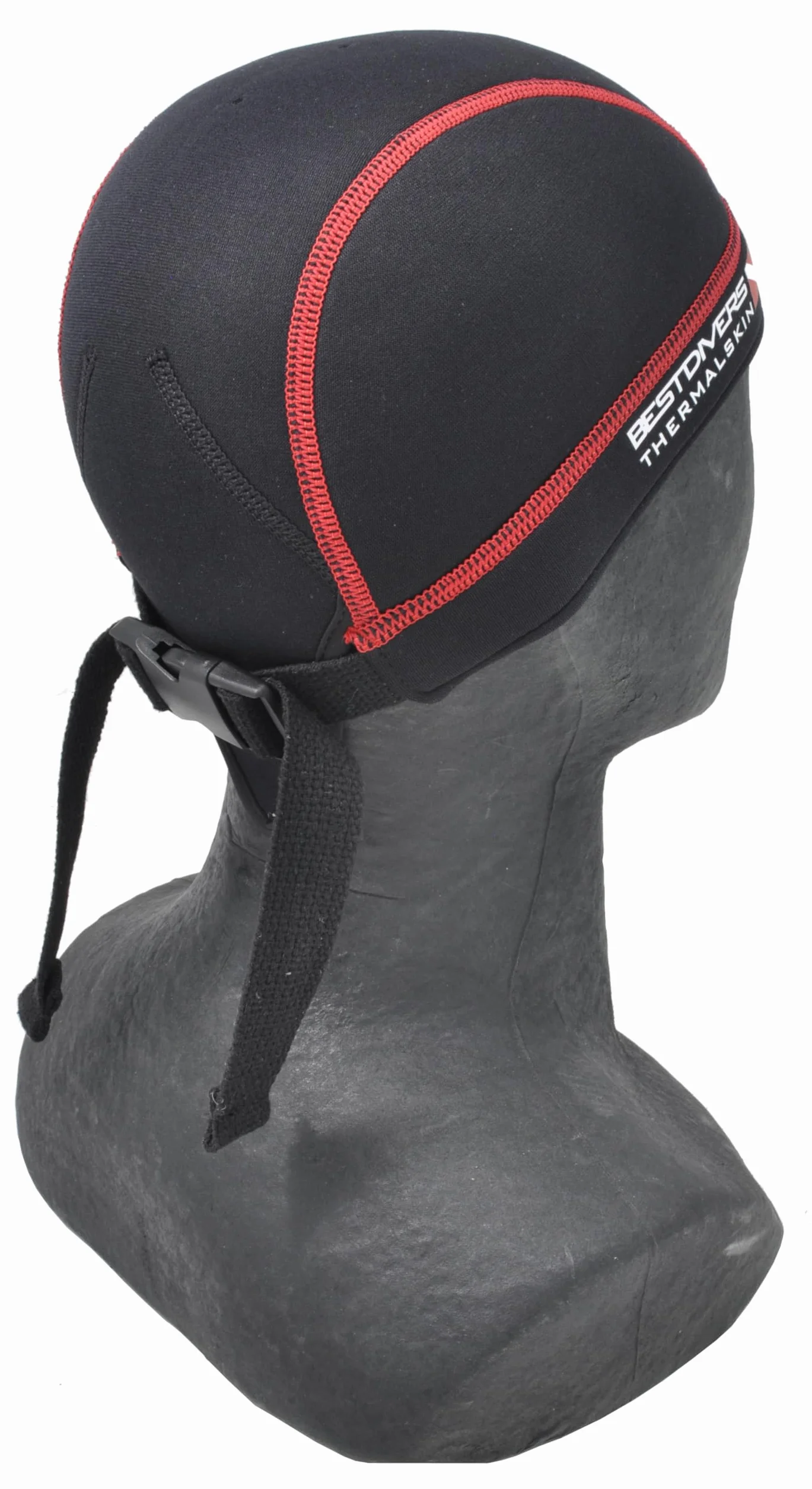 Bandana 3 mm NEOP. Nera/Rossa TG. S-M