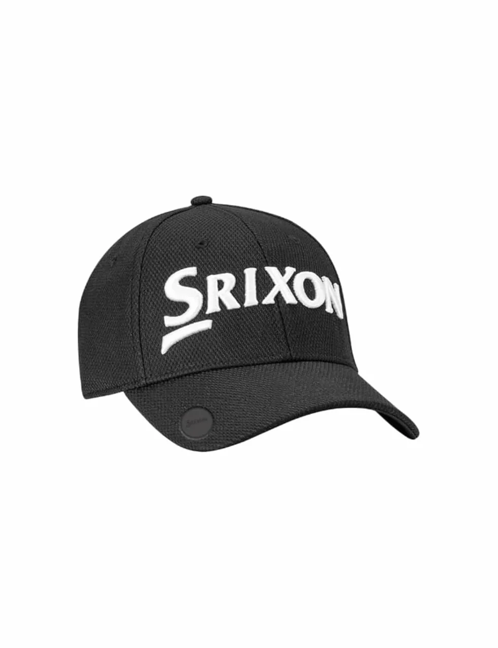 Srixon Ball Marker Cap, Cappellino da Golf 2023 (Black/White)