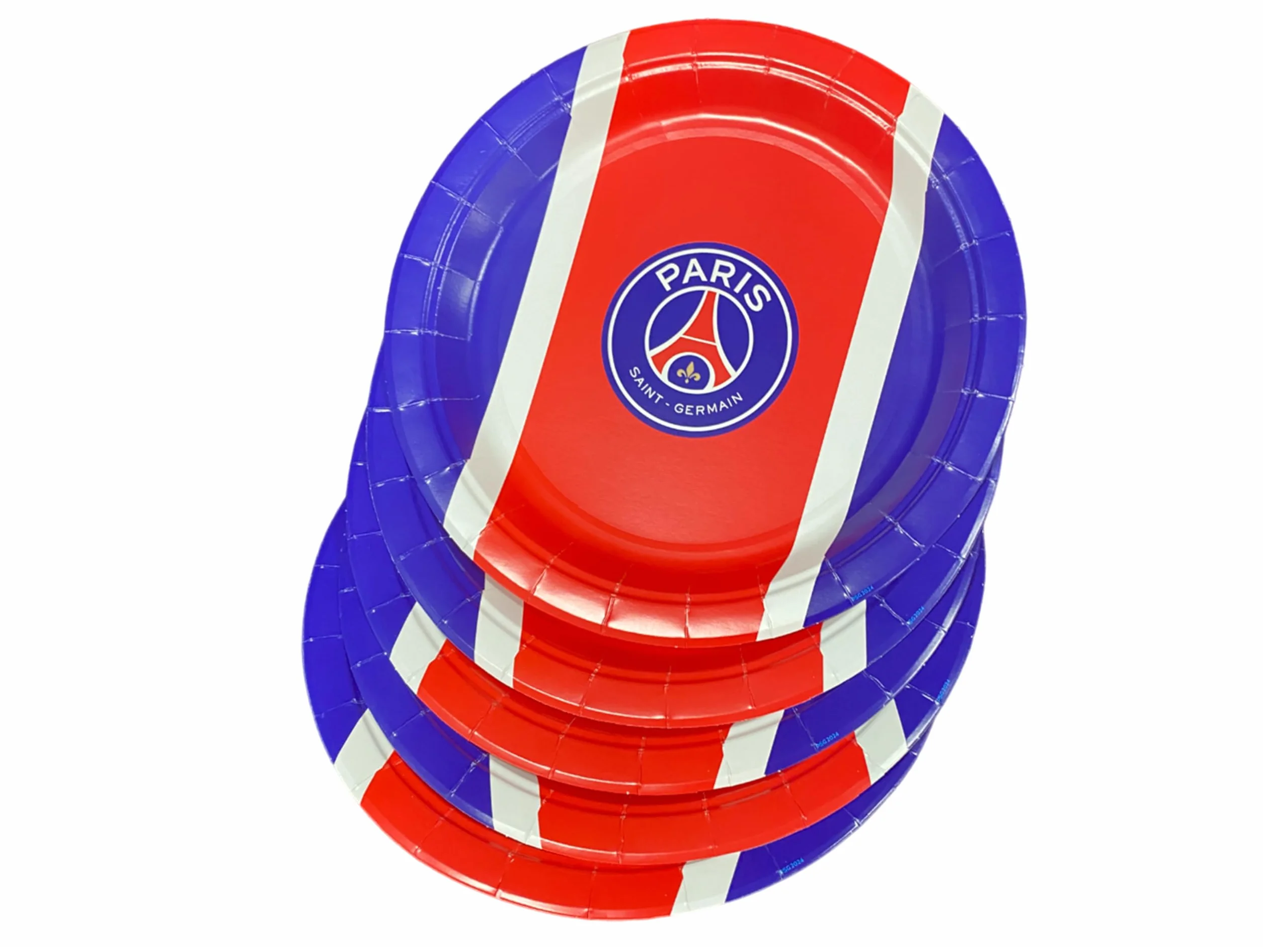 Paris Saint Germain Kit Festa PSG 39 pezzi piatti bicchieri tovaglioli tovaglia