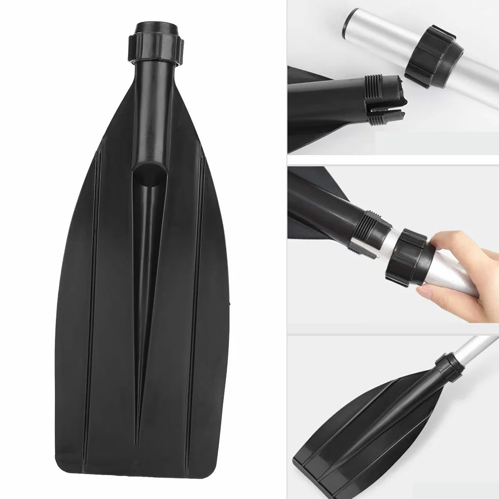 Pala per Pagaia per Canoa Kayak 1 Paio di Lame di Ricambio Durevoli Nero Accessori Barche a Remi
