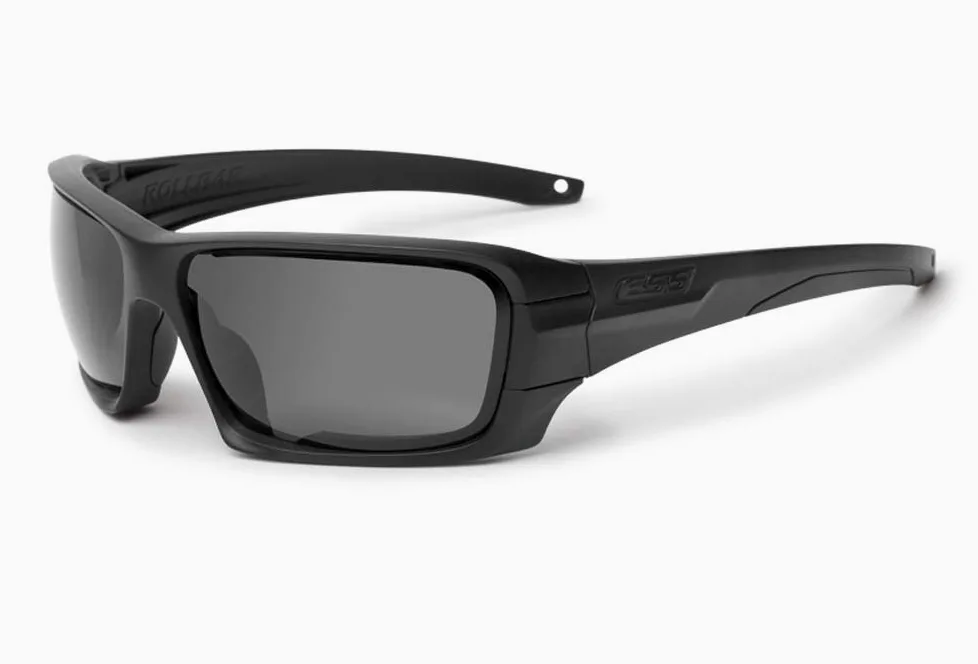 ESS Sunglasses Black Rollbar Subdued Logo Kit w/Interchangeable Lenses EE9018-02 by ESS