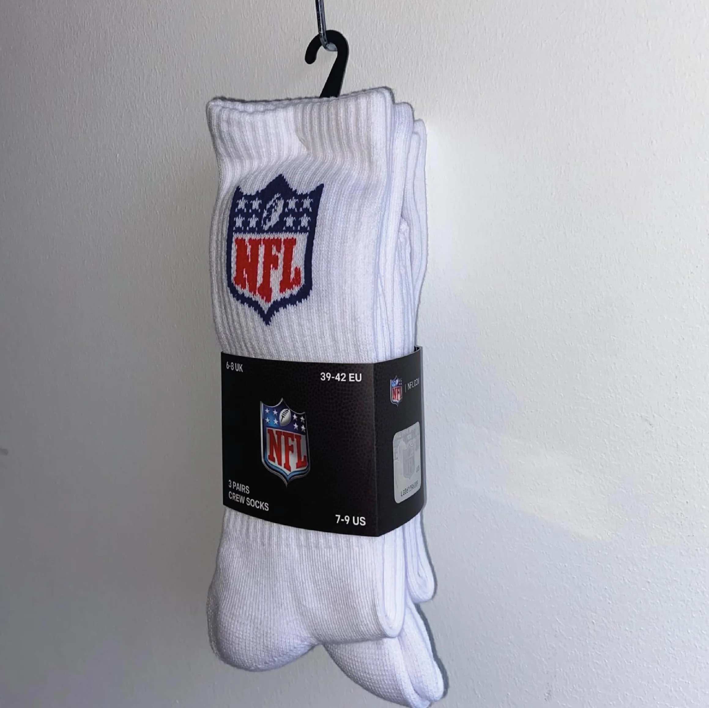 NFL Shield 6pk Crew Socks Calzini sportivi Unisex Adulto