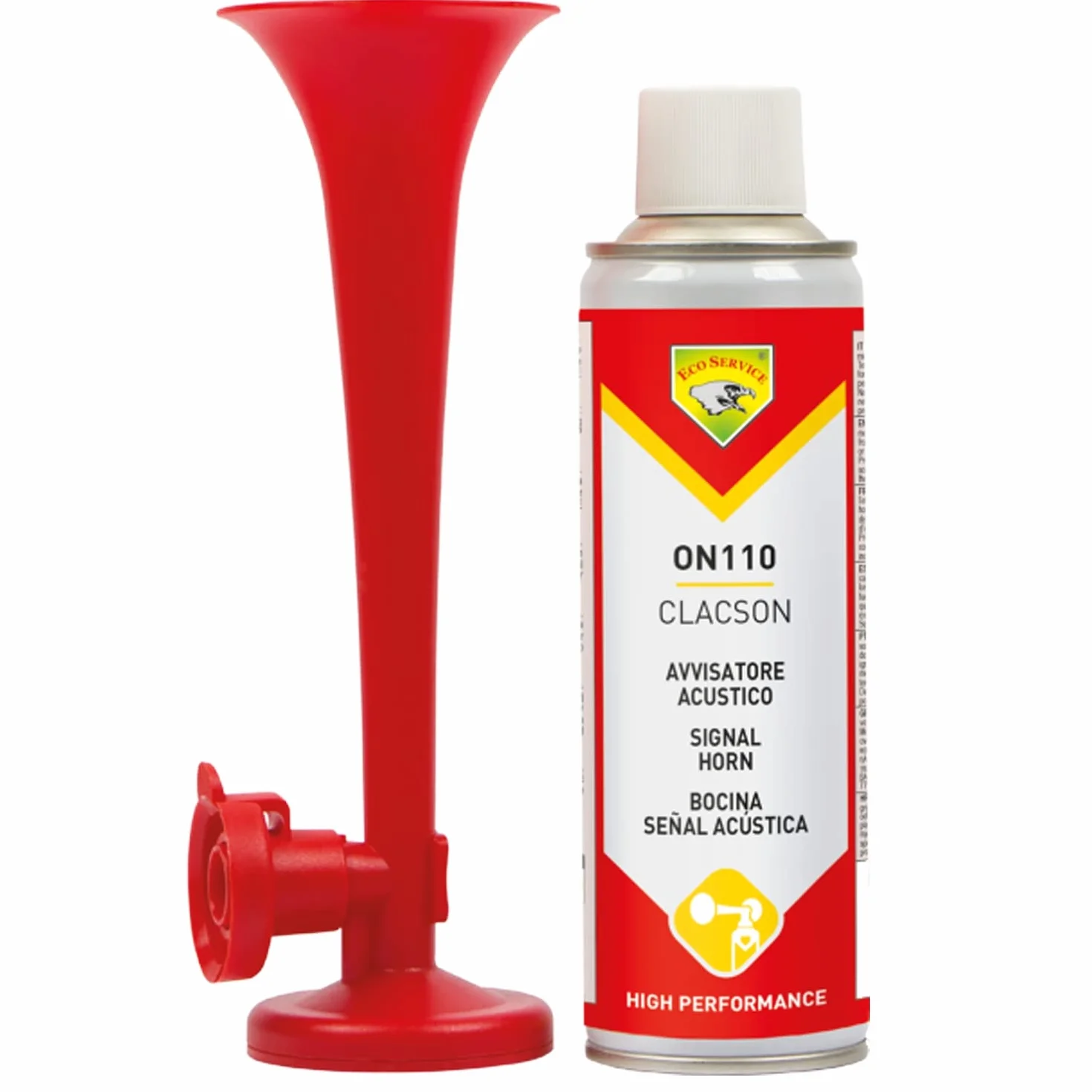 Tromba avvisatore acustico a gas Spray Clacson 300ml
