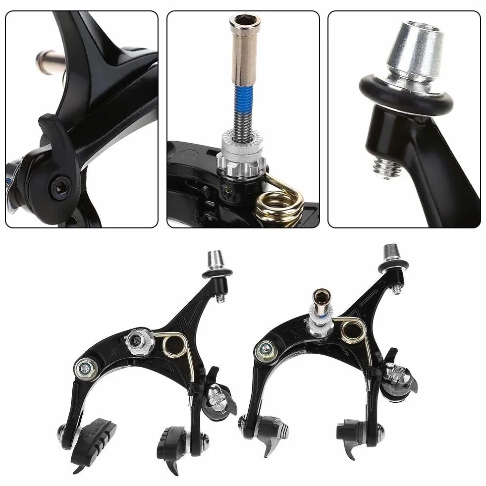 Road Bike Pinza Freno, 1 Paio Coppie Bici a Forma Meccanica Set Freno Doppio Percorso