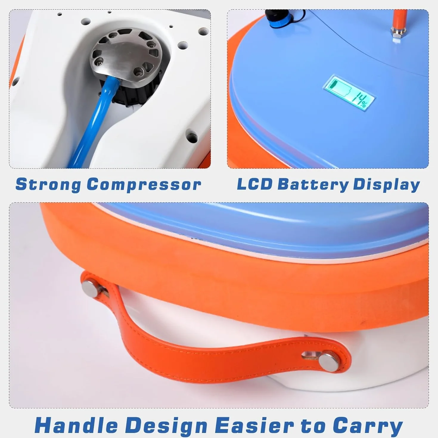 Set di sistema di immersioni subacquee ricaricabile, sistema di immersione senza serbatoio approvato dalla compagnia aerea con tubo, regolatore di respirazione subacquea, batteria