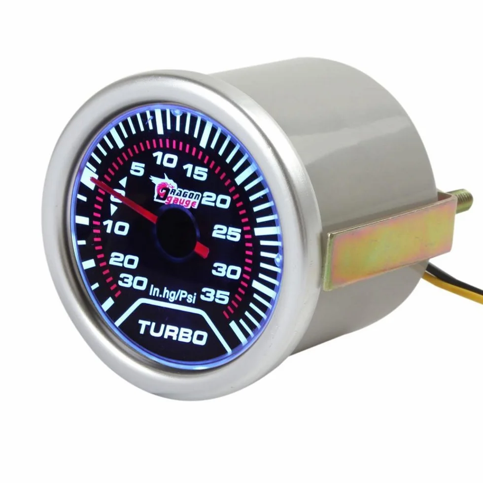 E Support, misuratore universale di vuoto, con LED, per auto, 2”