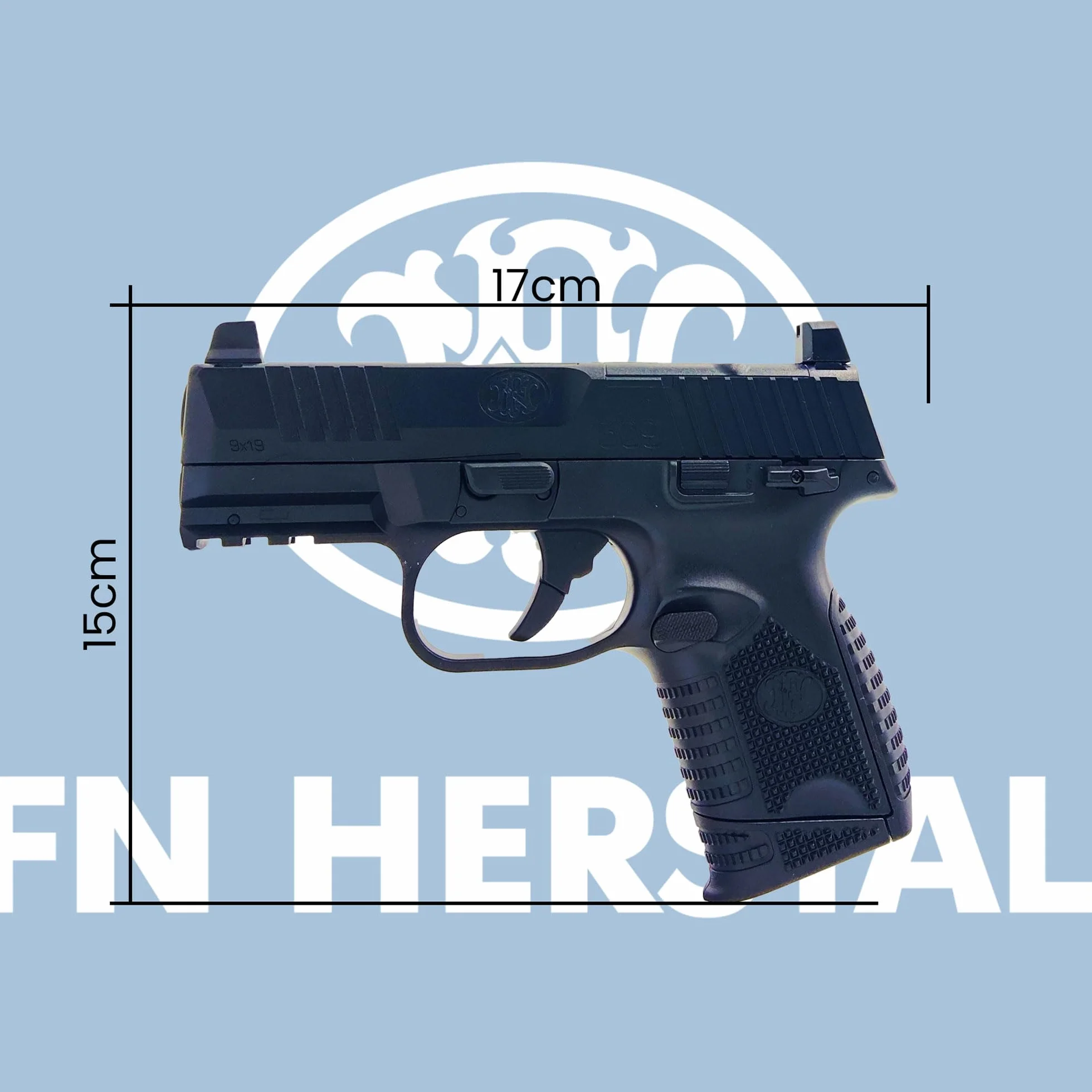 Pistola a Pallini Airsoft FN Herstal 509 Compact MRD Spring 0,2 Joule ABS