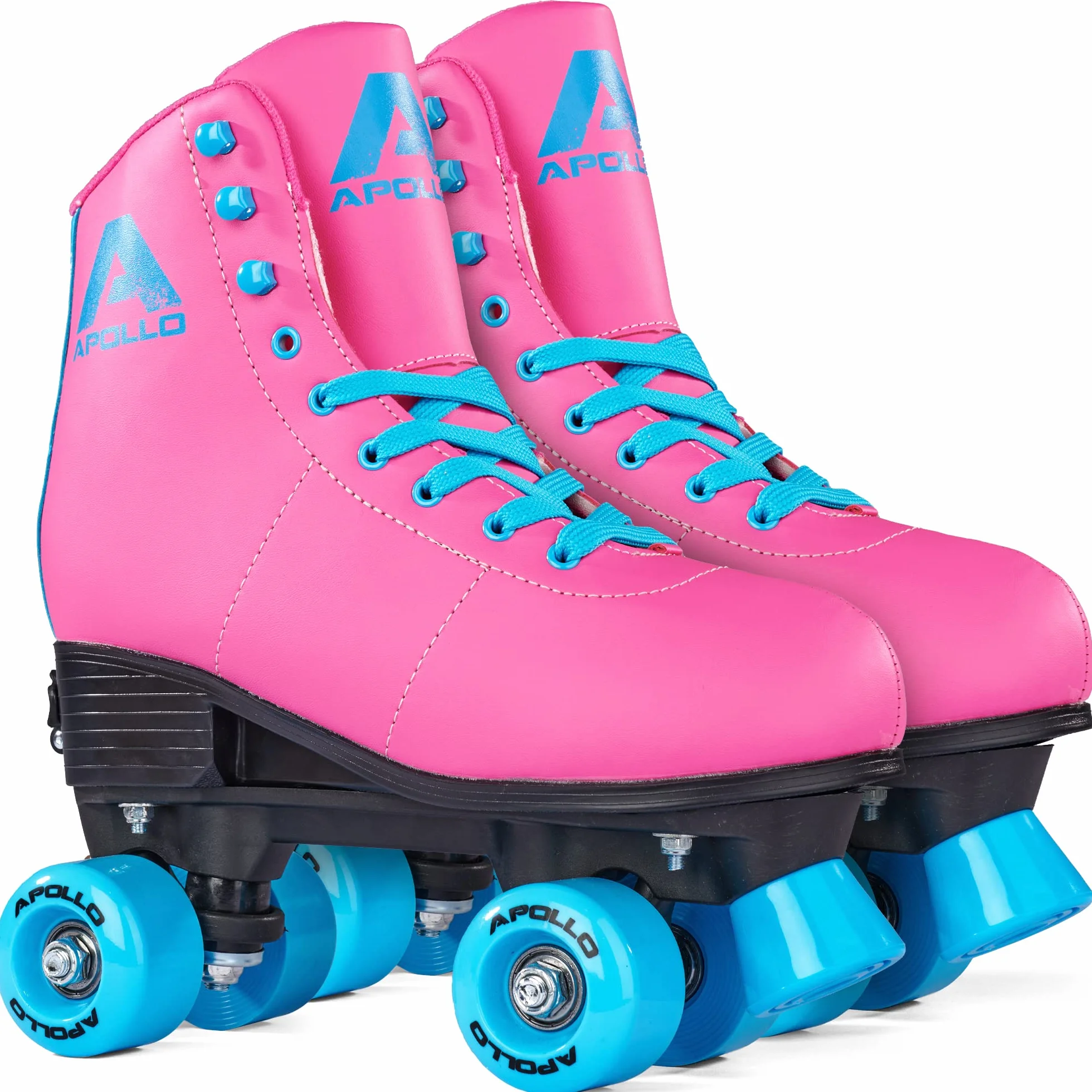 Apollo Pattini a Rotelle Super Quad X Pro | Regolabili per Bambini e Ragazzi | Taglia 31-42