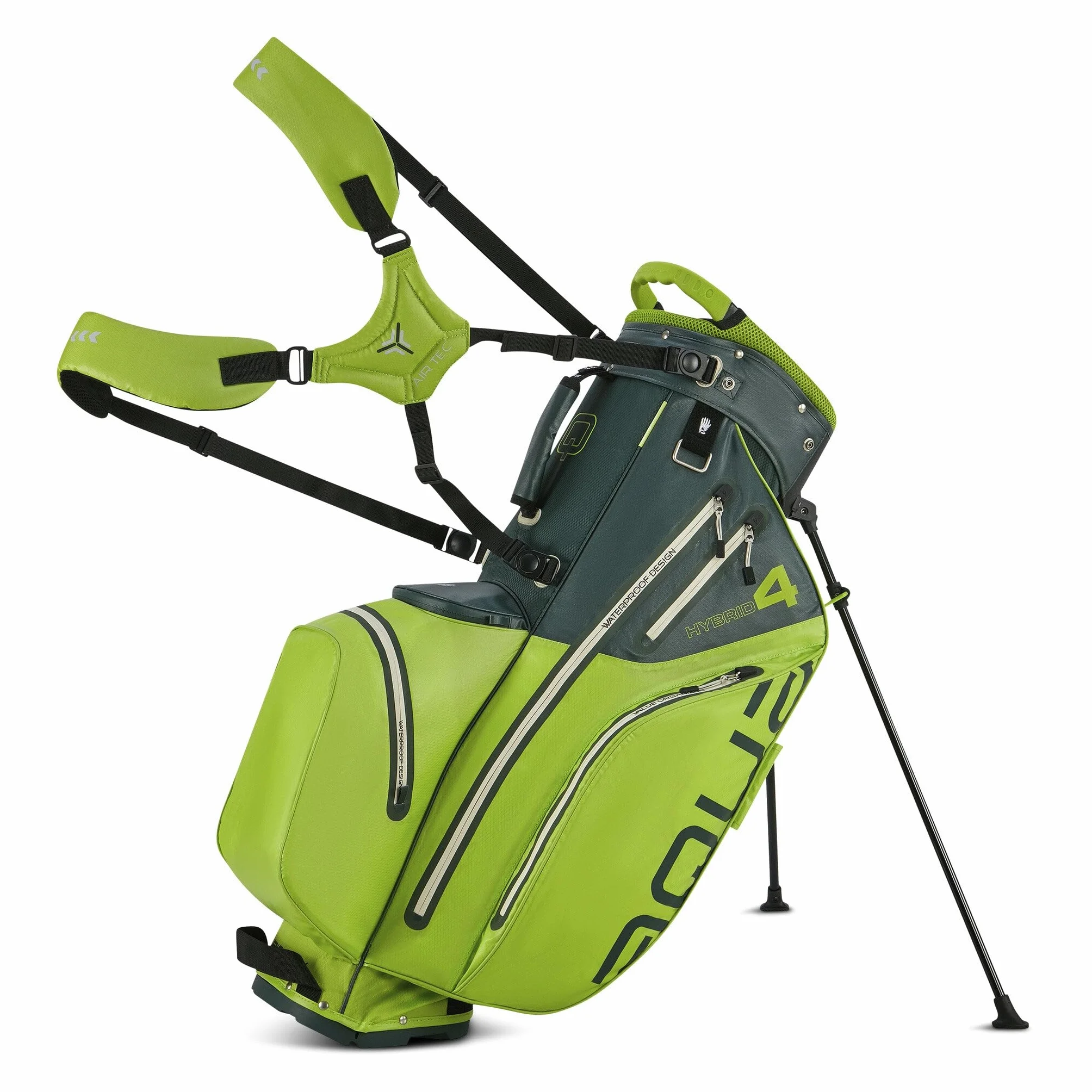 Big Max Aqua Hybrid 4 Borsa a piedi foresta verde lime