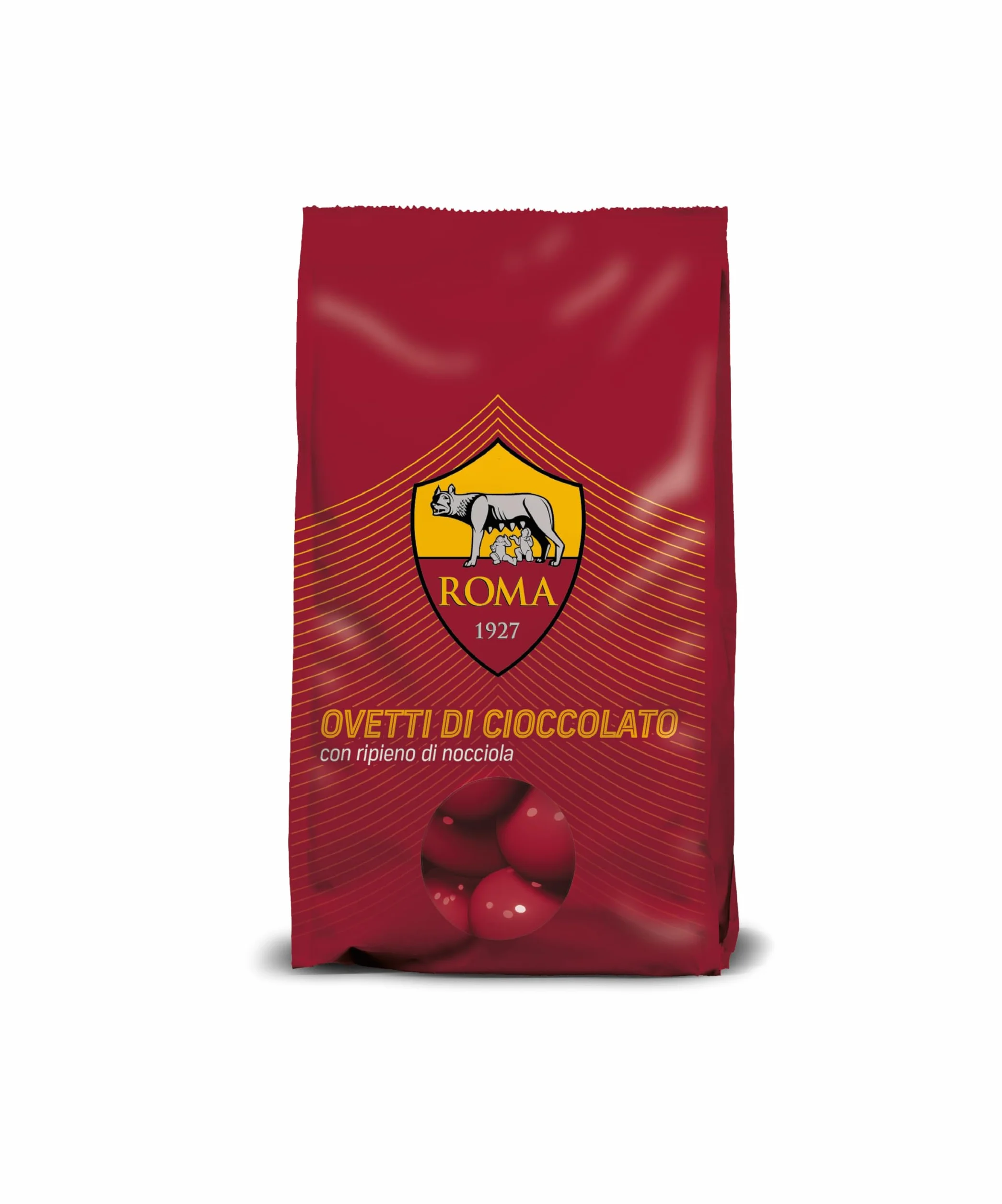 Icam AS Roma Maxi Uovo Ufficiale al Cioccolato a Latte con Sorpresa 320g