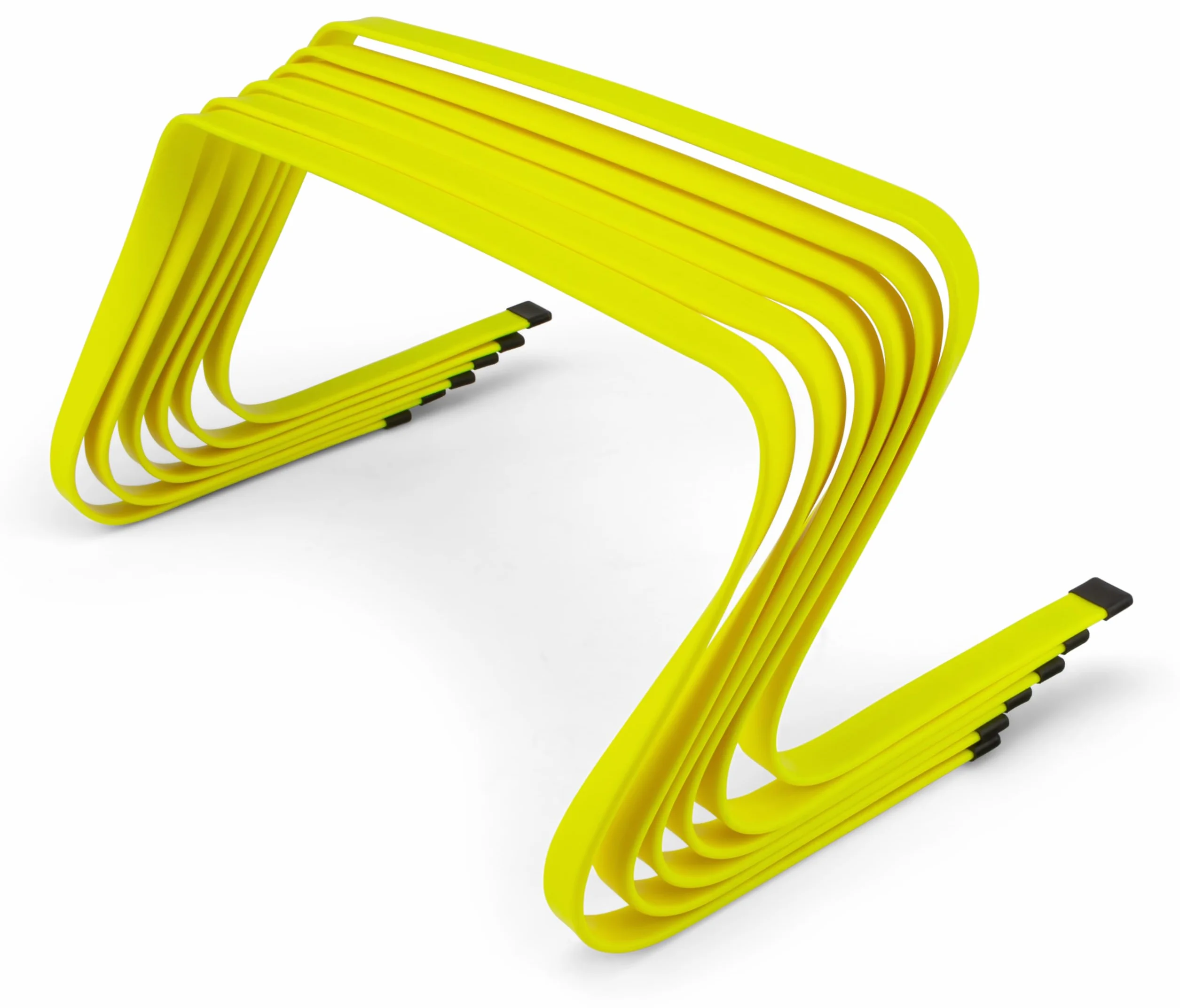 HAEST Ostacoli Flessibili per coordinazione 6 Pezzi 16 cm 22 cm 30 cm