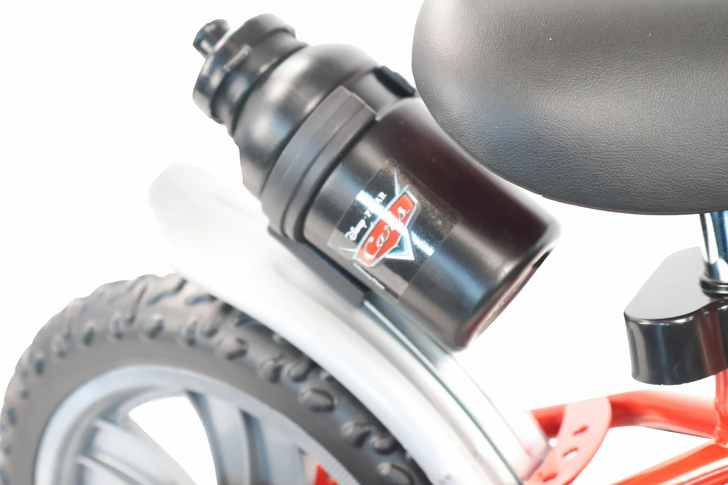 Denver Bike Bicicletta Bambino 12 Pollici Licensed Cars, 2-4 Anni, Rotelle Removibili, Freno Anteriore Caliper, Telaio Acciaio, Ruote EVA Antiforatura