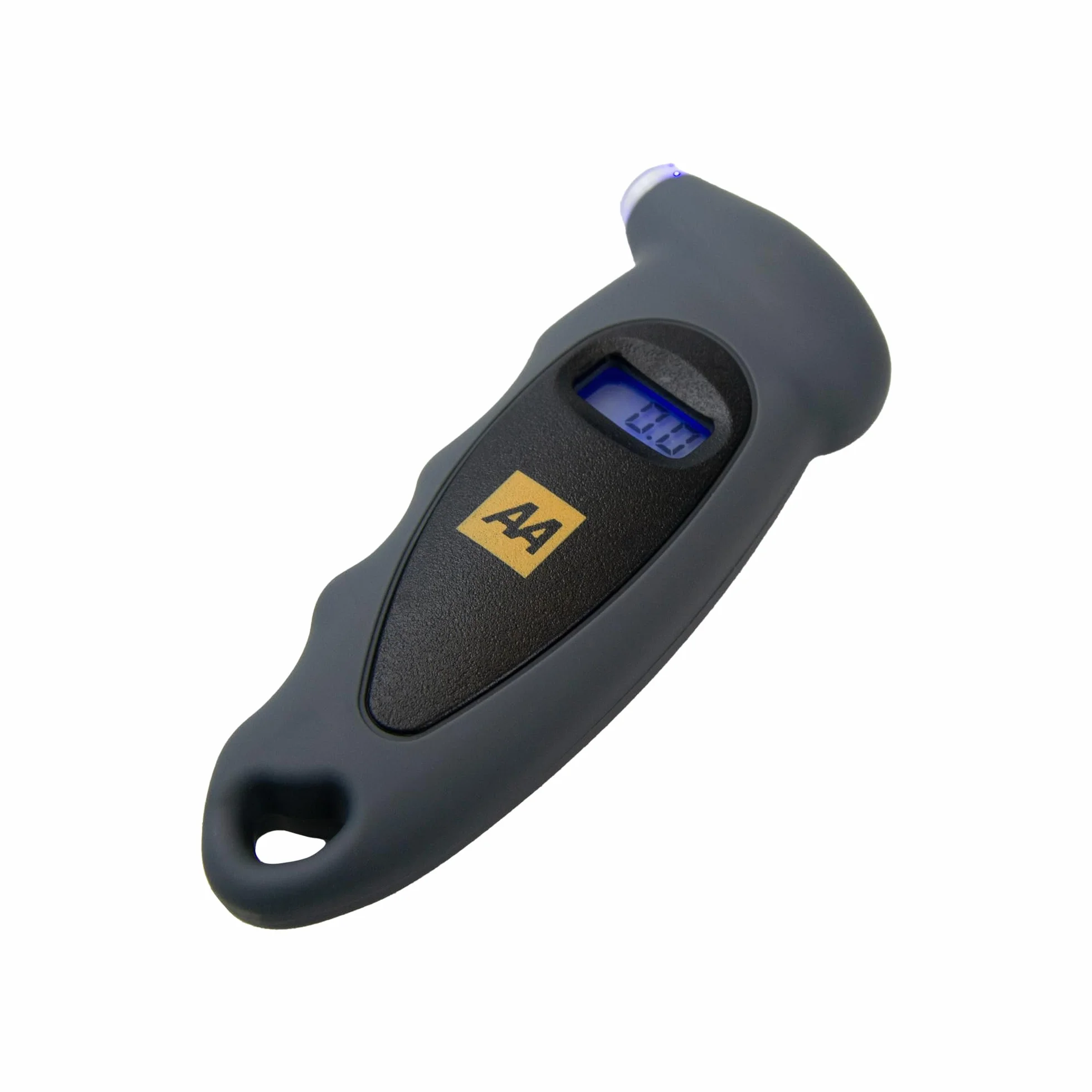 AA Manometro digitale per pneumatici AA1634, facile da usare su auto, moto, furgoni, biciclette, schermo LCD retroilluminato, 0-100 PSI/0-6.55 bar