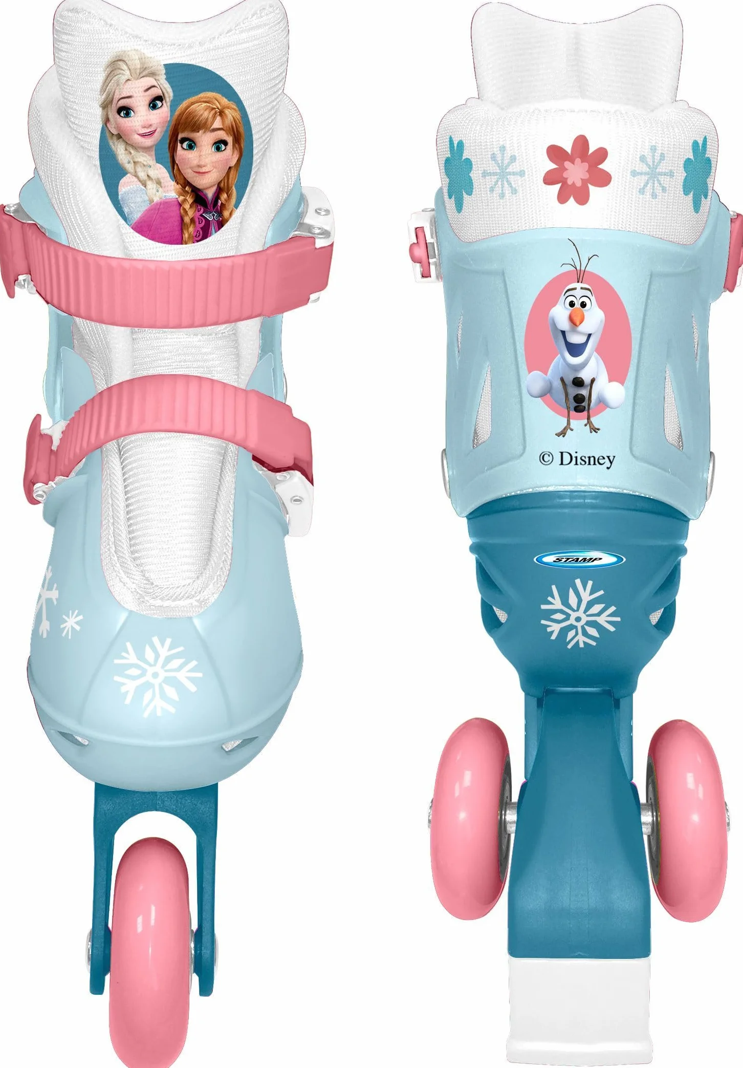 TRISKATES Regolabile 2 in 1 Frozen 2 27-30 Blue White Rollers
