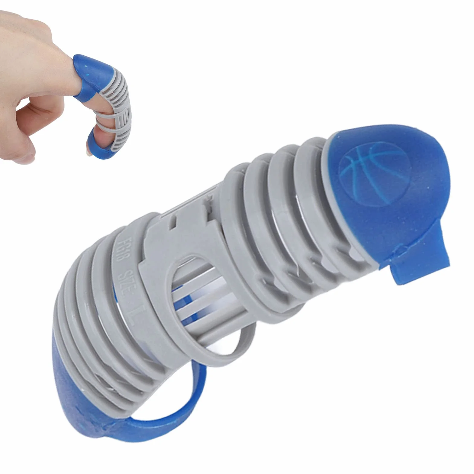 Manicotto di supporto per dito per basket, tutore per stecca da dito (M)