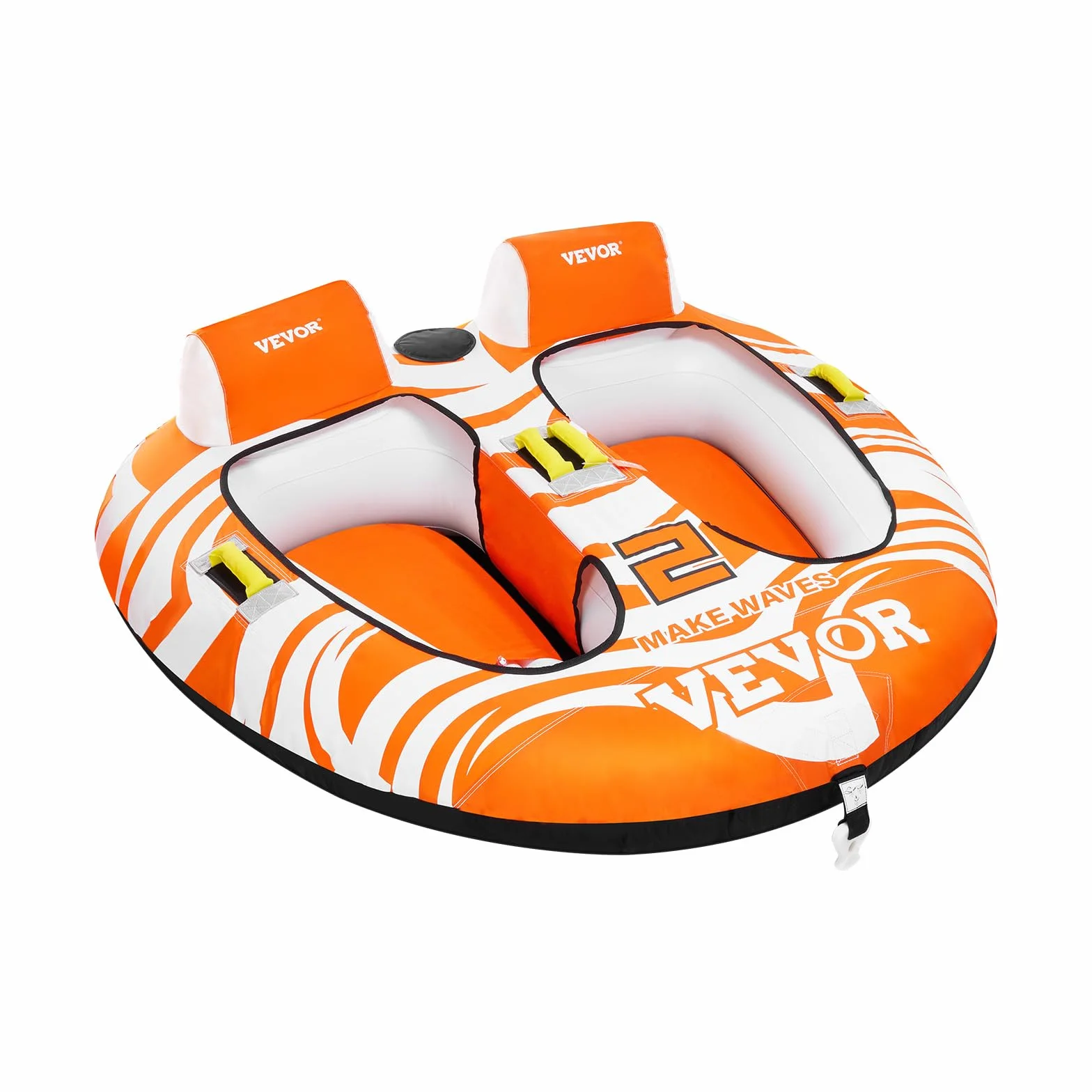 VEVOR Tubo Trainabile per Barche Capienza 2 Persone Carico Max 154 kg Gonfiabile Sport Acquatici