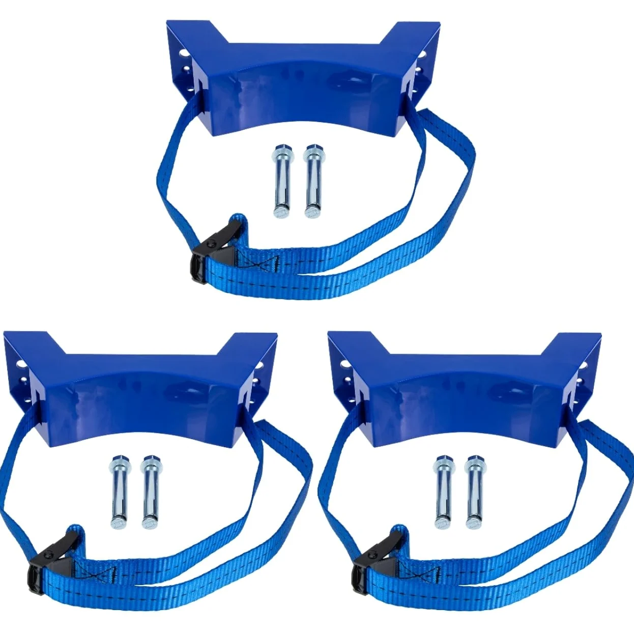 OUNONA Staffa Montata a Parete Per Serbatoio Di Propano E Azoto Supporto Pesante Per Bombola Gas Con Viti Accessorio Sicuro E Facile Da Installare Per Sport Acquatici 9.06X9.06X7.68 Pollici