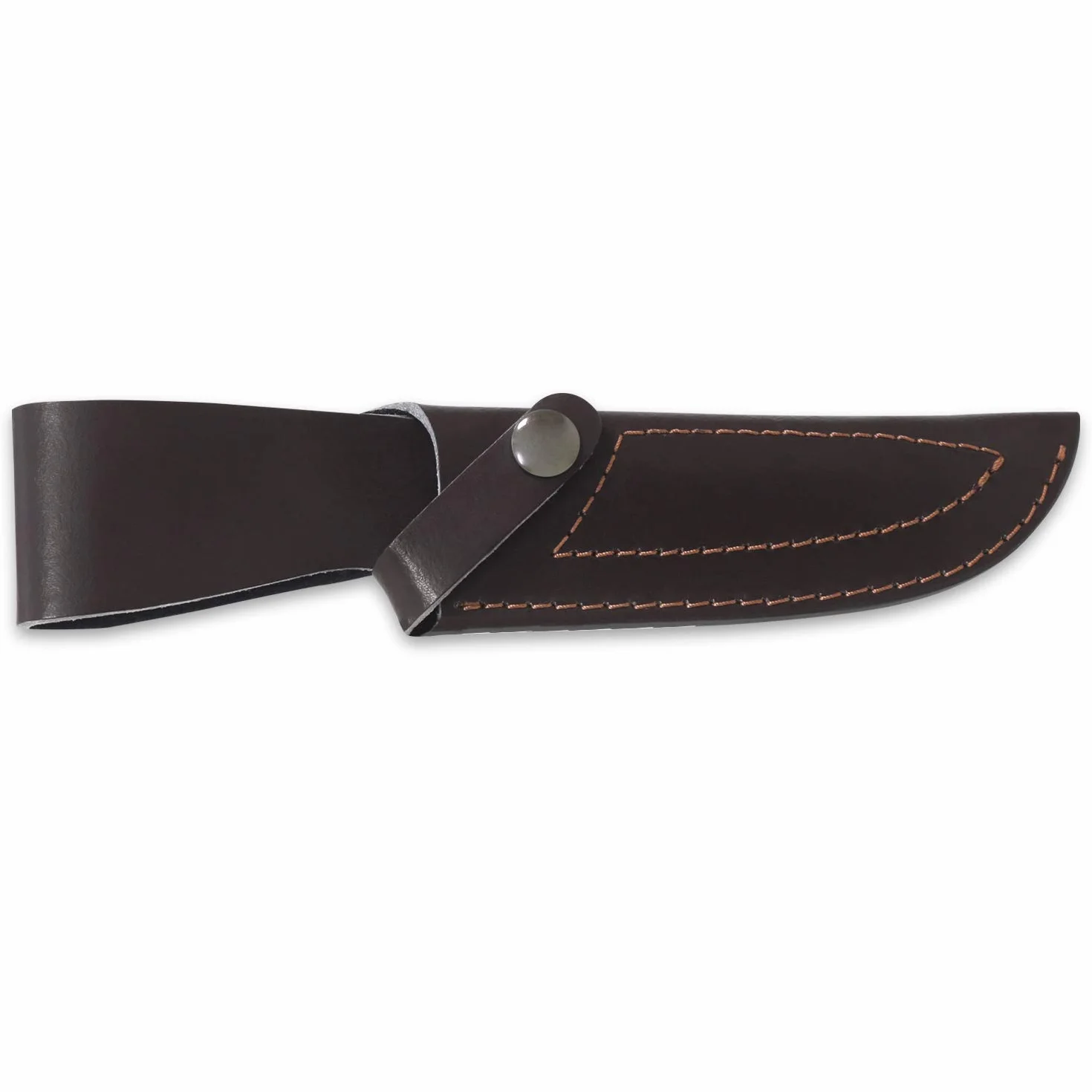 iFIELD EL29013 Multifunzionale escursionismo, caccia e sopravvivenza coltello per l'esterno, Deer Handle, lama in acciaio inox 3Cr13, di alta qualità fodero colore marrone