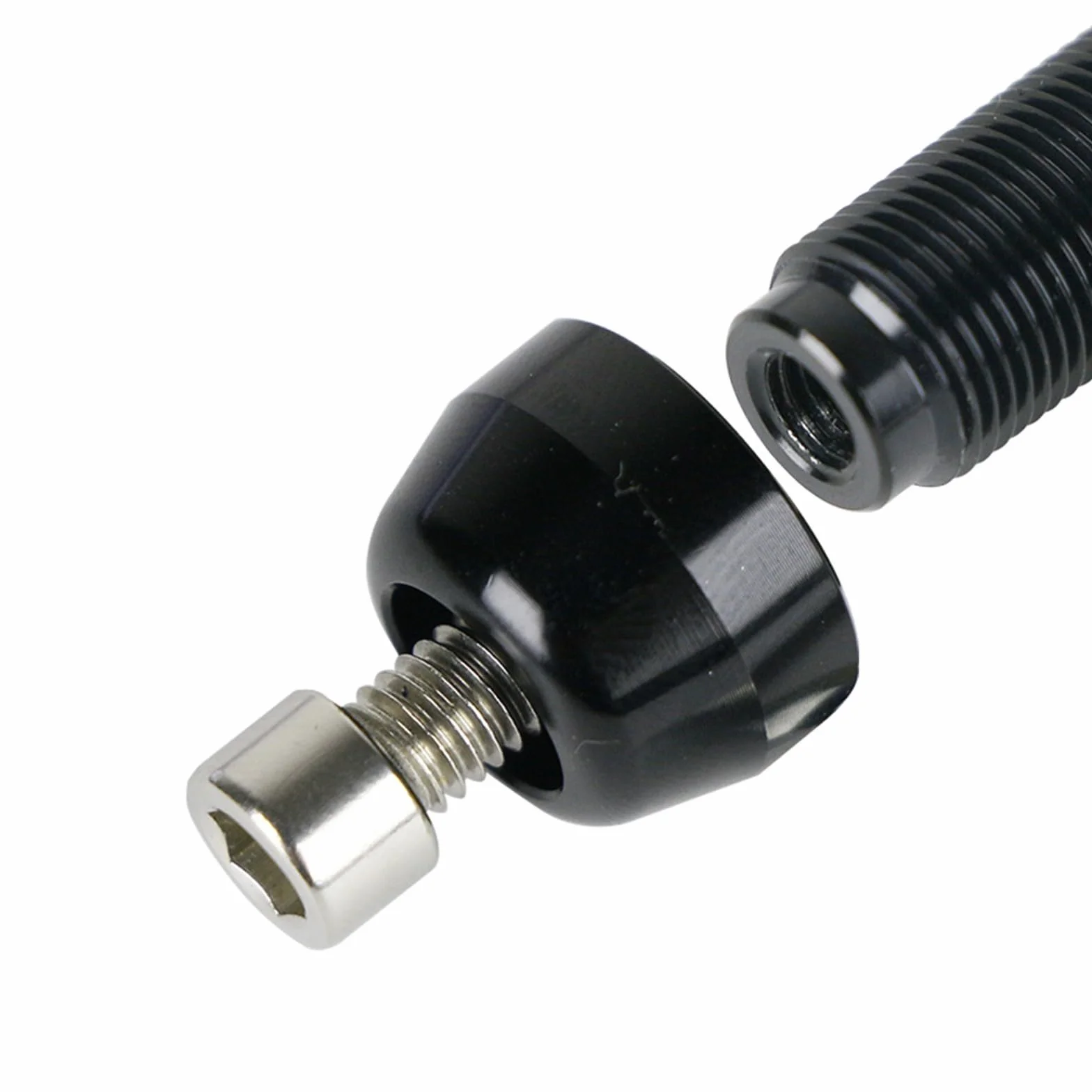 Perno passante sgancio rapido 12 x 142-148 mm P1.5/P1.75/P1.0 lega alluminio nero per bici da strada mountain bike