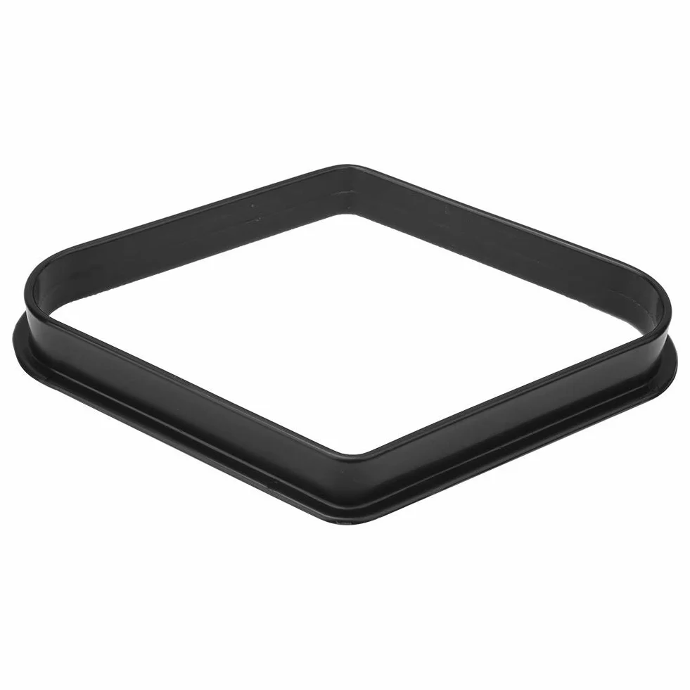 Biliardo Professionale in Plastica 9 Palline con Cornice Triangolare 2 Pezzi