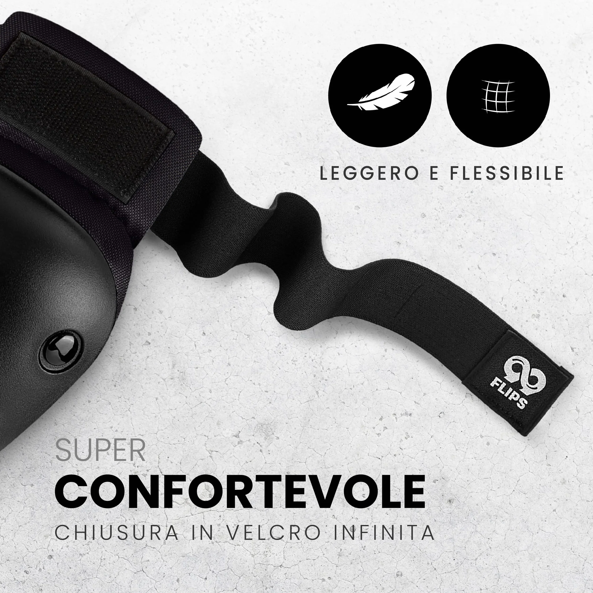 99FLIPS Protezioni Skateboard Adulto e Giovani - Set Ginocchiere Gomitiere